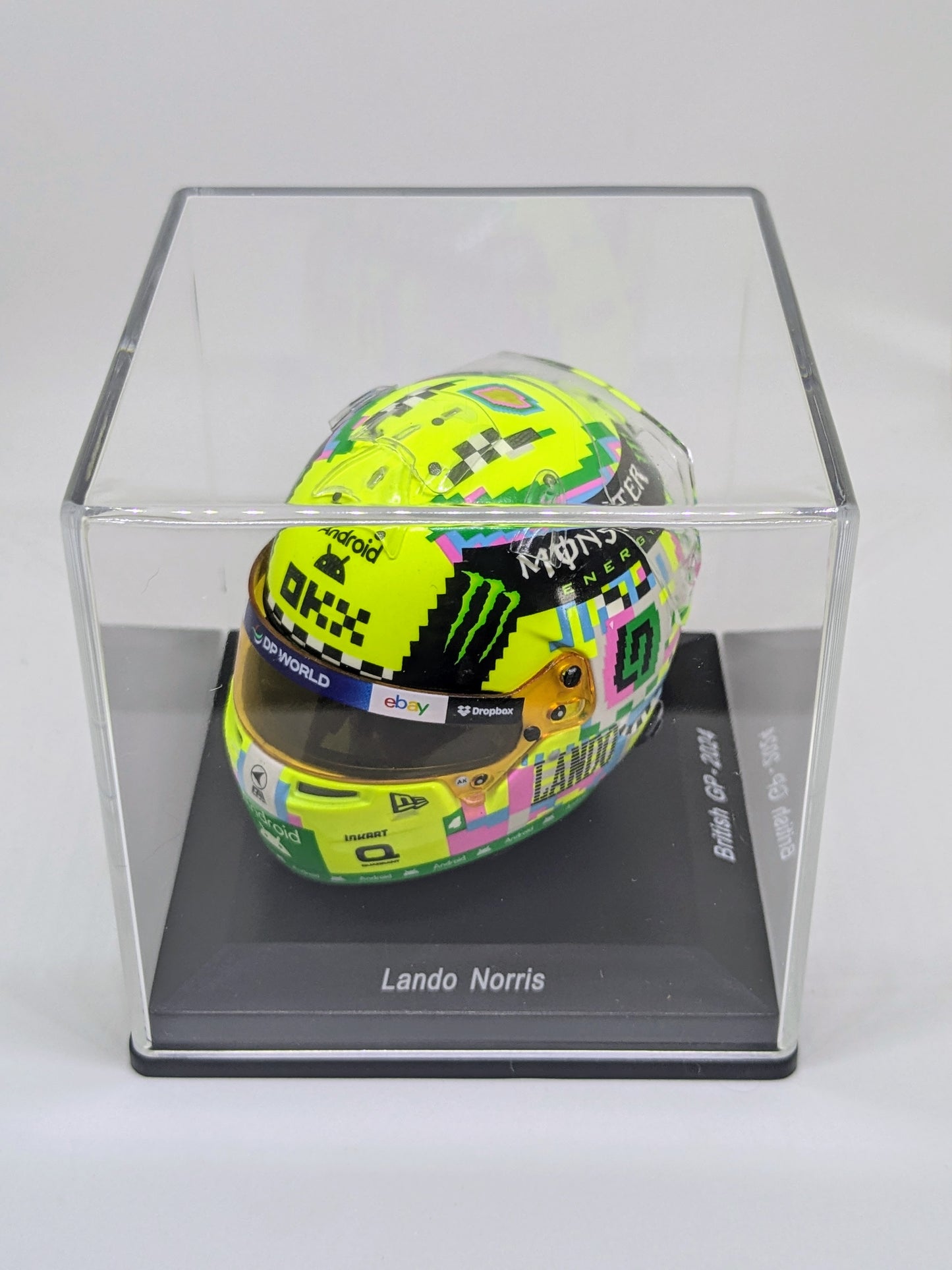 Spark 5HF162 Helmet 1:5 - Lando Norris - McLaren Formula 1 Team - British GP 2024