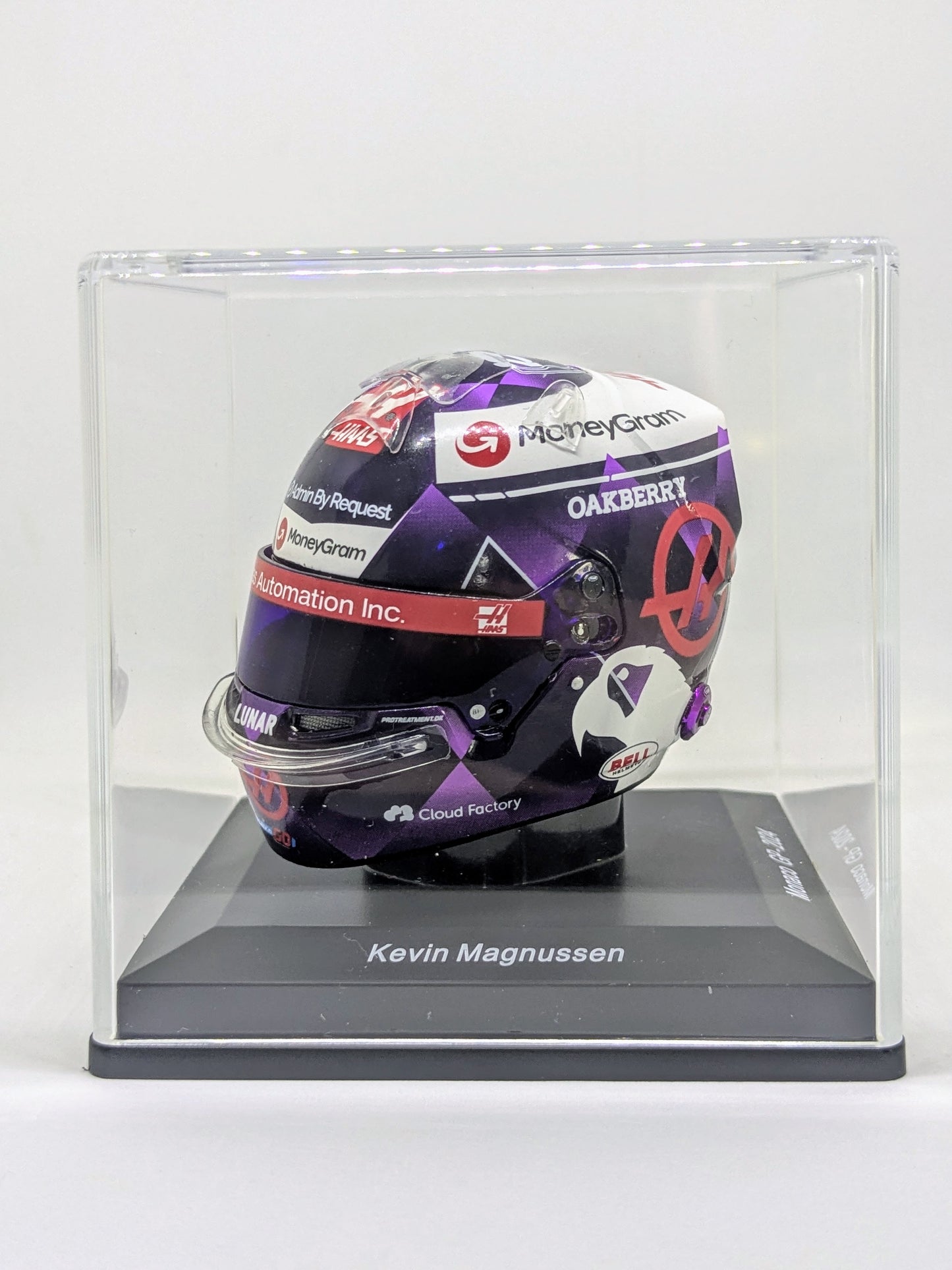Spark 5HF159 Casque 1:5 - Kevin Magnussen - Haas F1 Team - Monaco GP 2024
