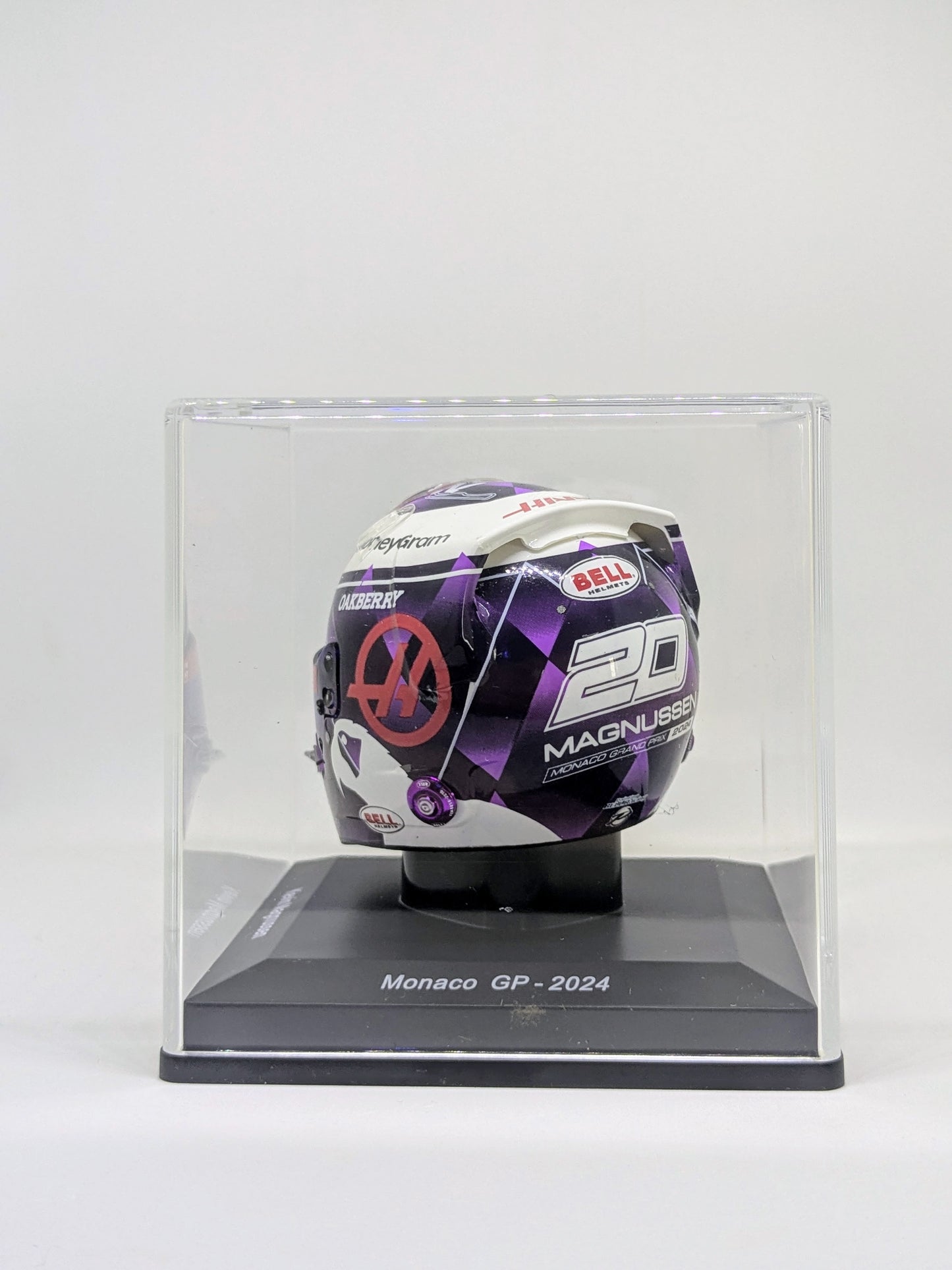 Spark 5HF159 Casque 1:5 - Kevin Magnussen - Haas F1 Team - Monaco GP 2024