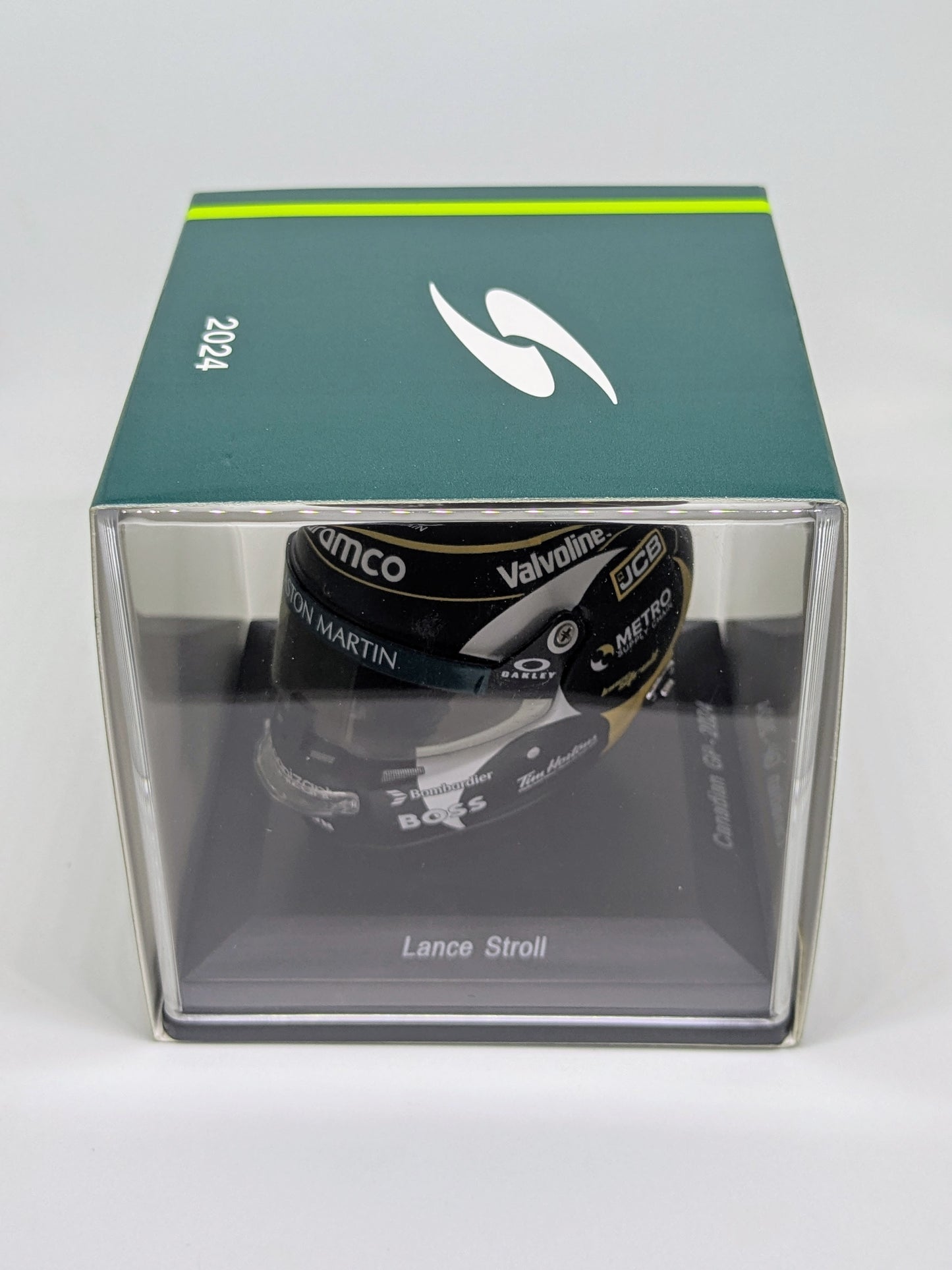 Spark 5HSP116 Casque 1:5 - Lance Stroll - Aston Martin Aramco F1 Team - Canadian GP 2024