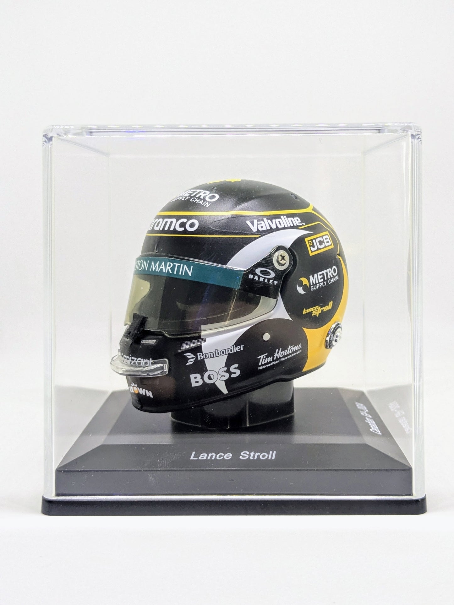 Spark 5HSP116 Casque 1:5 - Lance Stroll - Aston Martin Aramco F1 Team - Canadian GP 2024