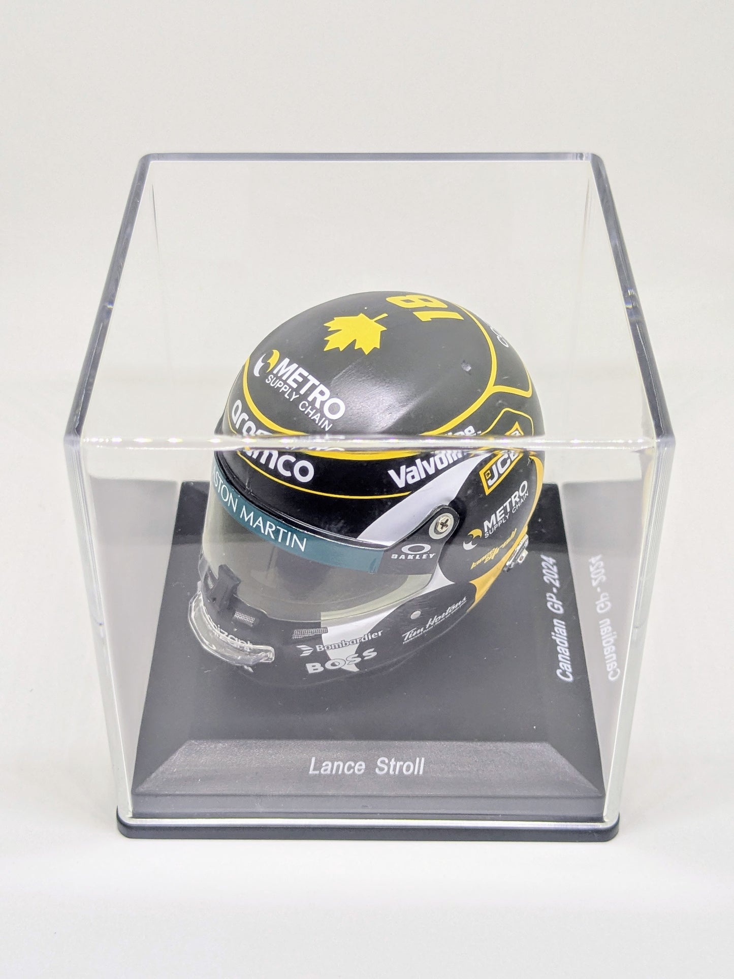 Spark 5HSP116 Casque 1:5 - Lance Stroll - Aston Martin Aramco F1 Team - Canadian GP 2024