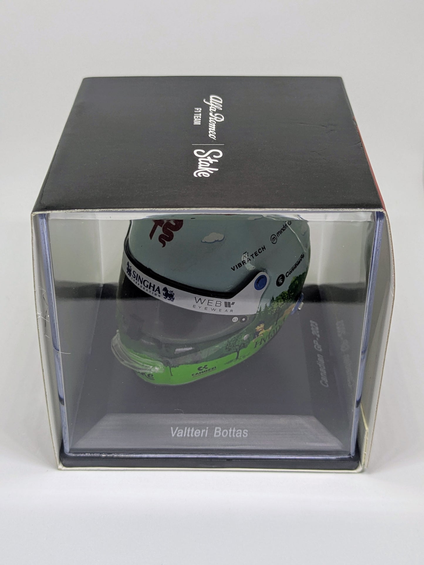 Spark 5HF120 Valtteri Bottas Helmet 1/5 - Alfa Romeo F1 Team Stake - Canadian GP 2023