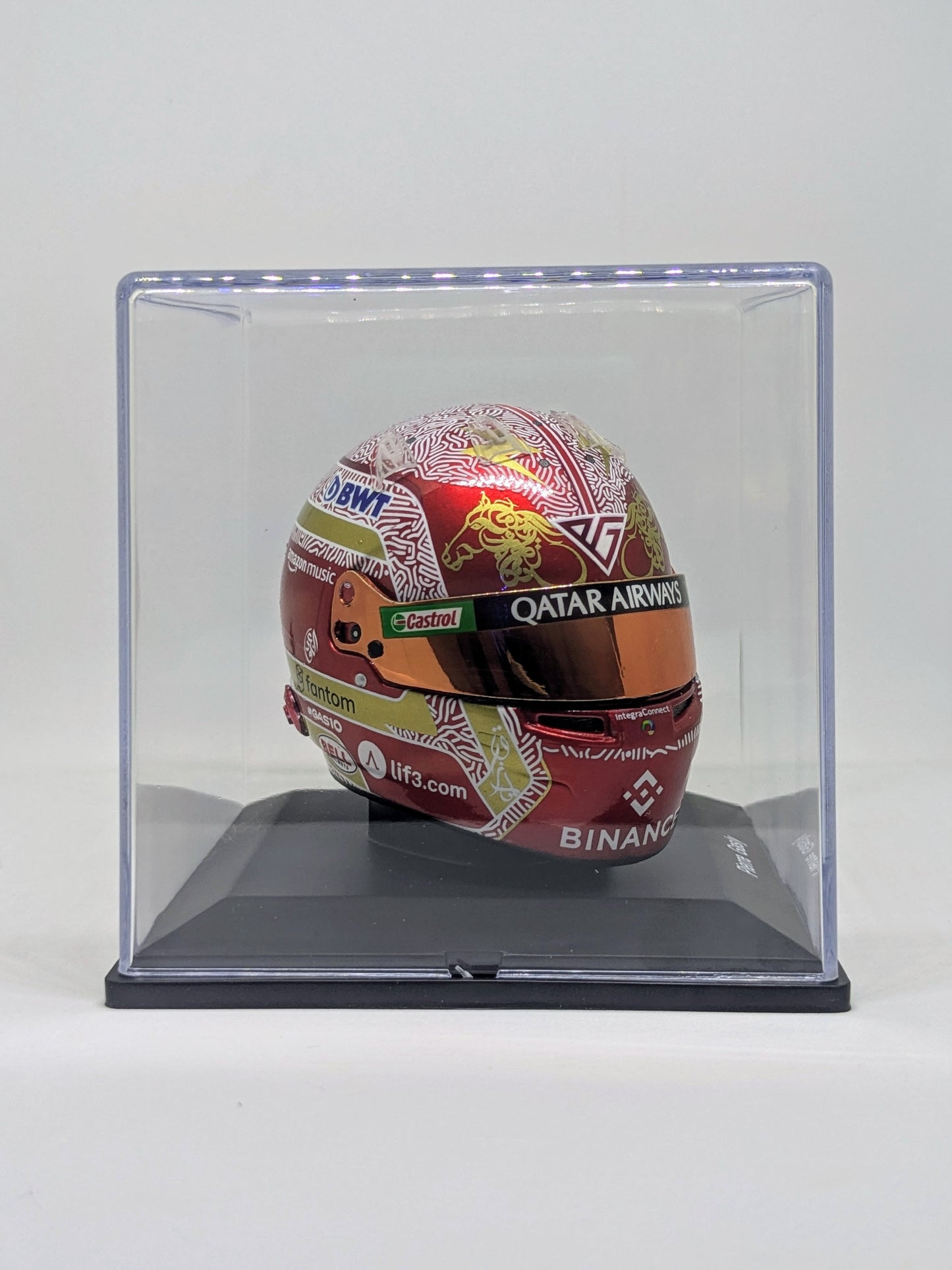 Spark 5HF135 Helmet 1:5 - Pierre Gasly - BWT Alpine F1 Team - Qatar GP 2023