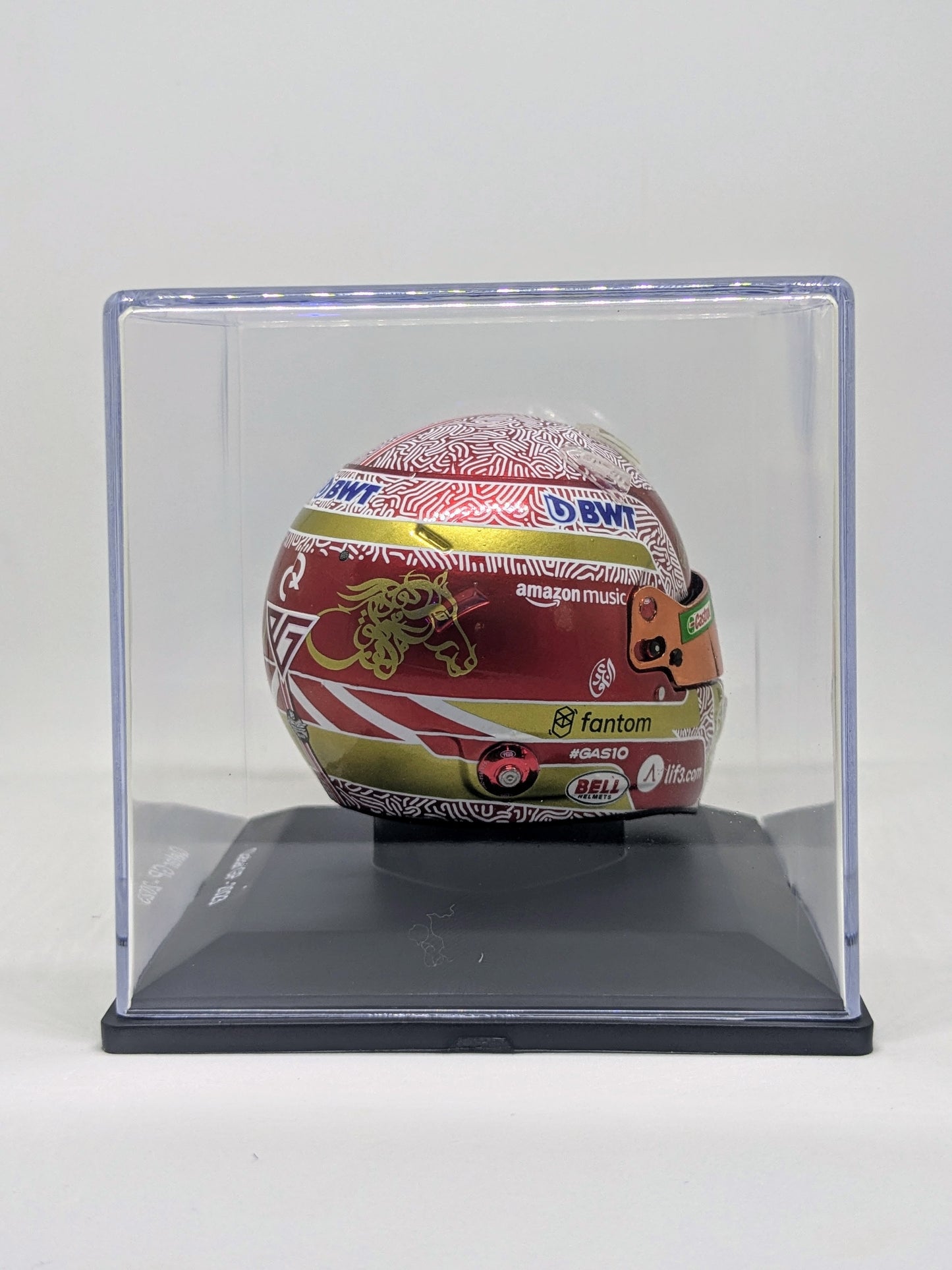 Spark 5HF135 Helmet 1:5 - Pierre Gasly - BWT Alpine F1 Team - Qatar GP 2023