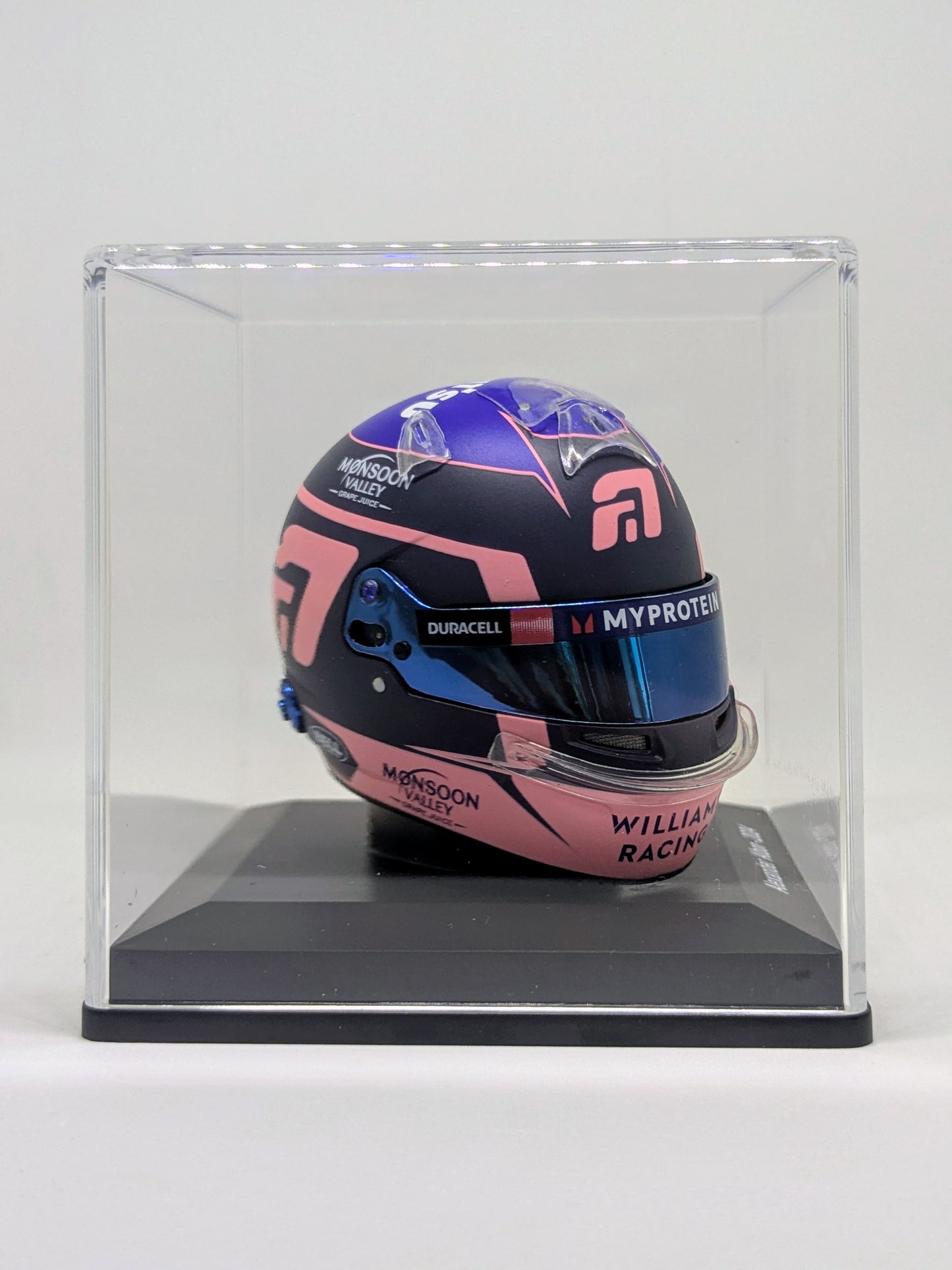 Spark 5HF142 Casque 1:5 - Alexander Albon - Williams Racing 2024