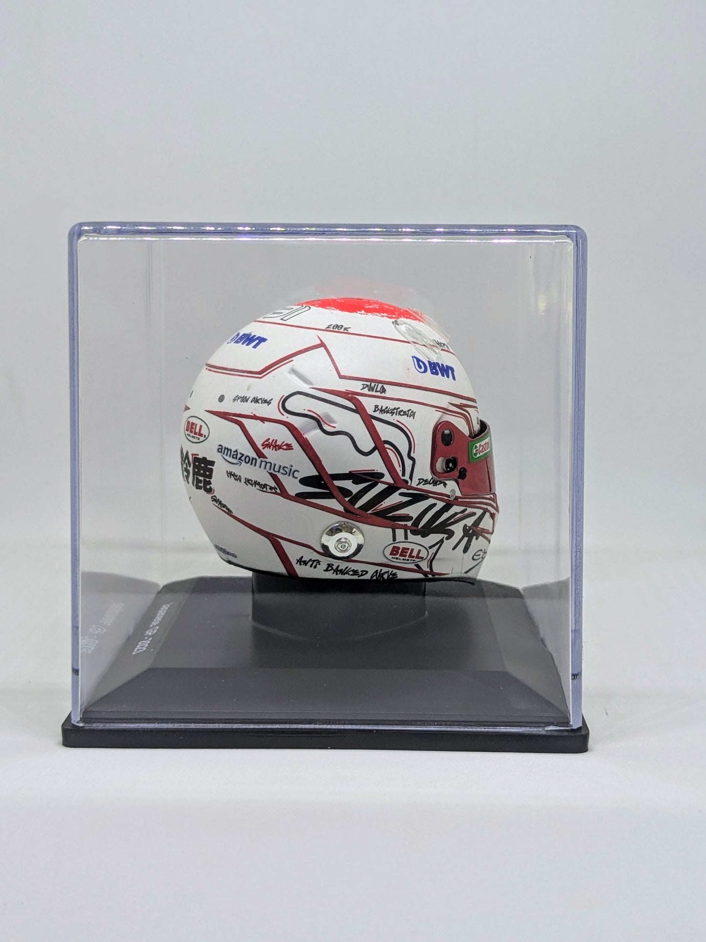 Spark 5HF126 Esteban Ocon Helmet 1/5 - BWT Alpine F1 Team - Japanese GP 2023