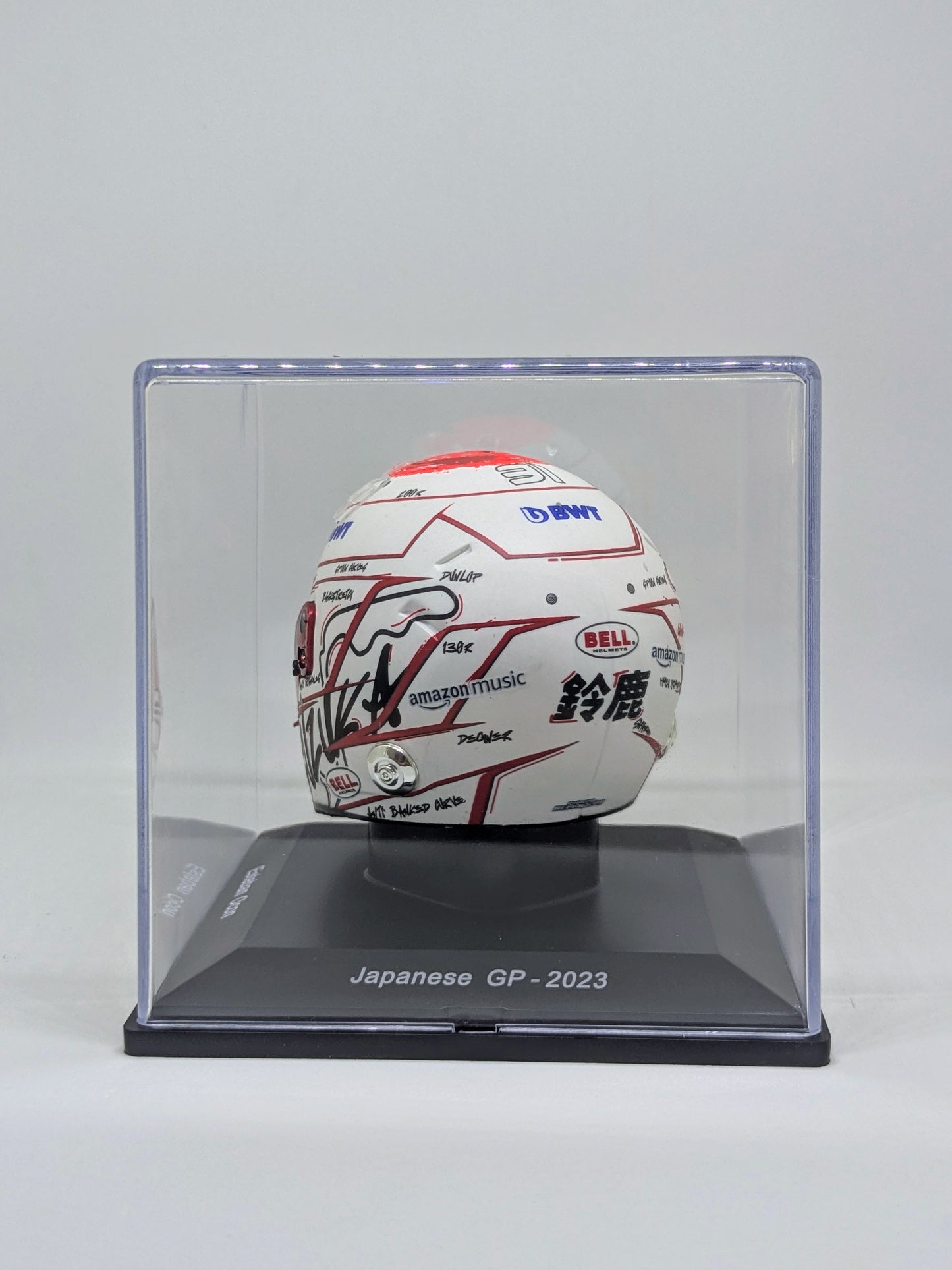 Spark 5HF126 Esteban Ocon Helmet 1/5 - BWT Alpine F1 Team - Japanese GP 2023