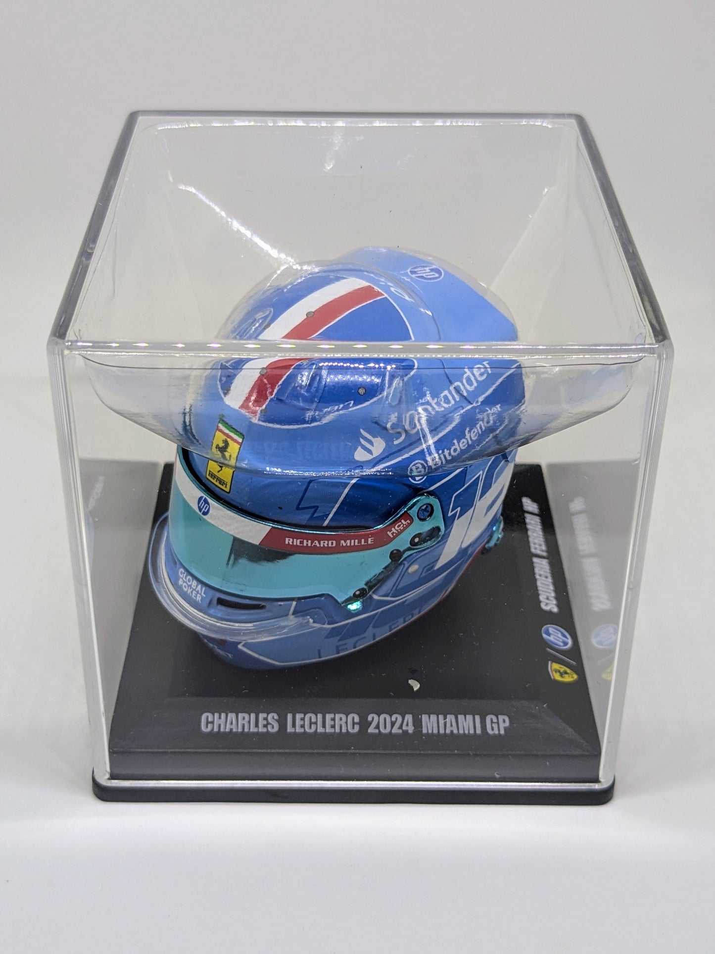 Looksmart LSHEL002 Helmet 1:5 - Charles Leclerc - Scuderia Ferrari HP - 3rd Miami GP 2024