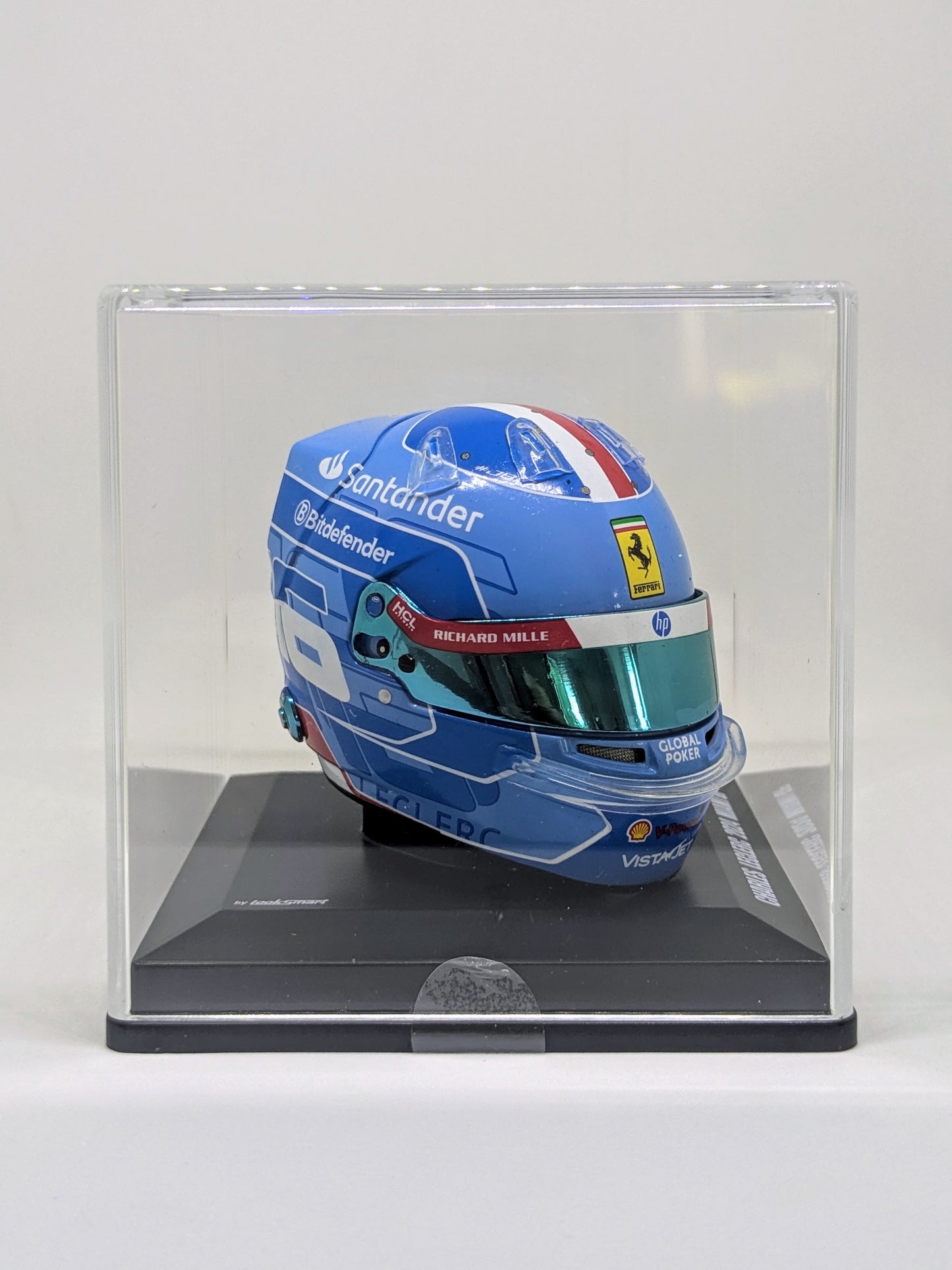 Looksmart LSHEL002 Helmet 1:5 - Charles Leclerc - Scuderia Ferrari HP - 3rd Miami GP 2024