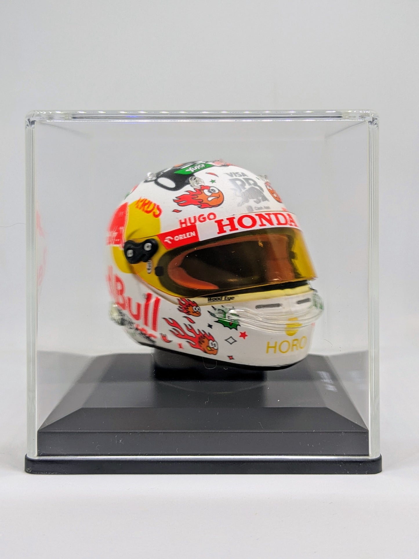 Spark 5HF169 Casque 1:5 - Yuki Tsunoda - Visa Cash App RB Formula One Team - Italian GP 2024
