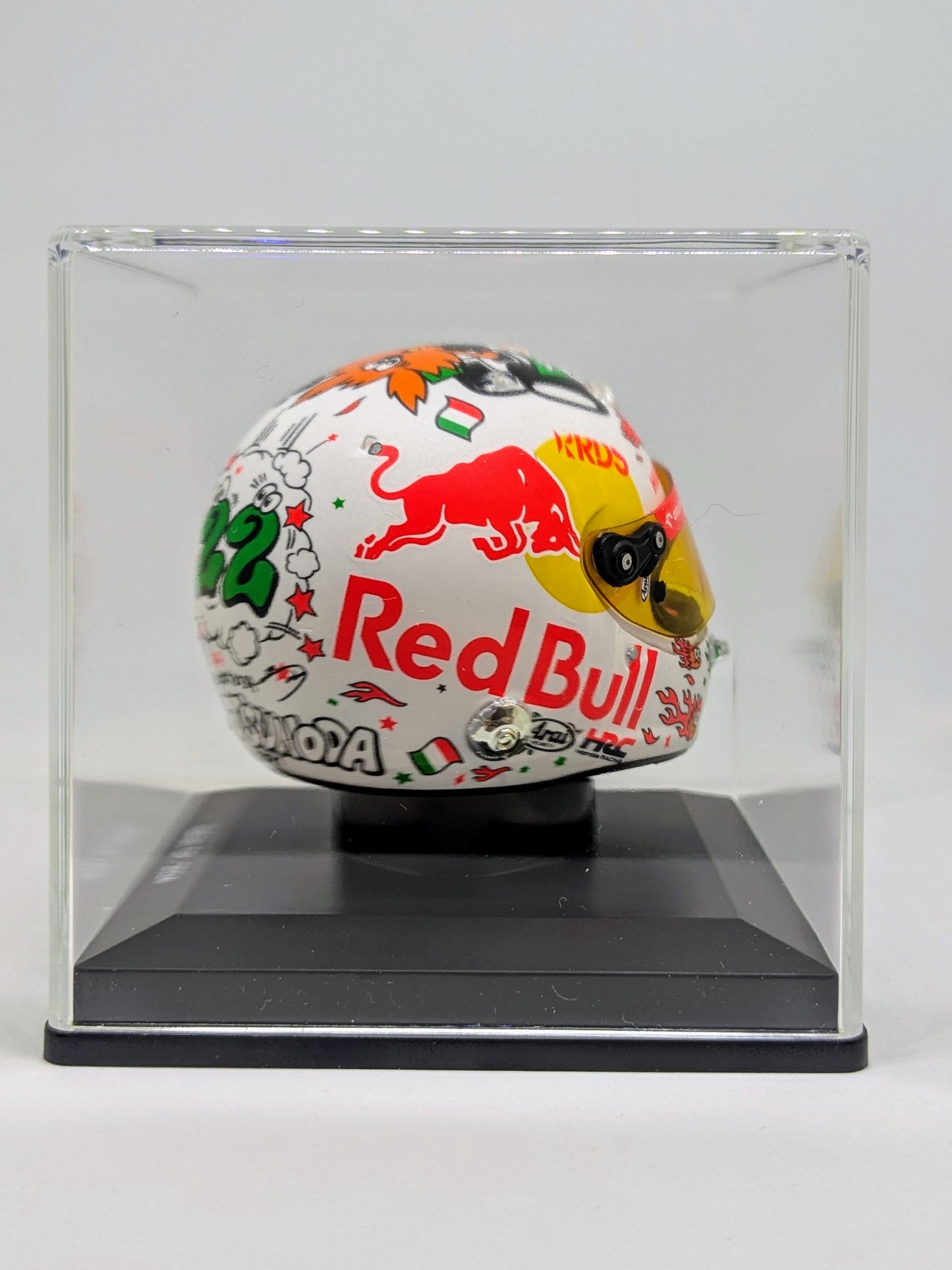 Spark 5HF169 Casque 1:5 - Yuki Tsunoda - Visa Cash App RB Formula One Team - Italian GP 2024