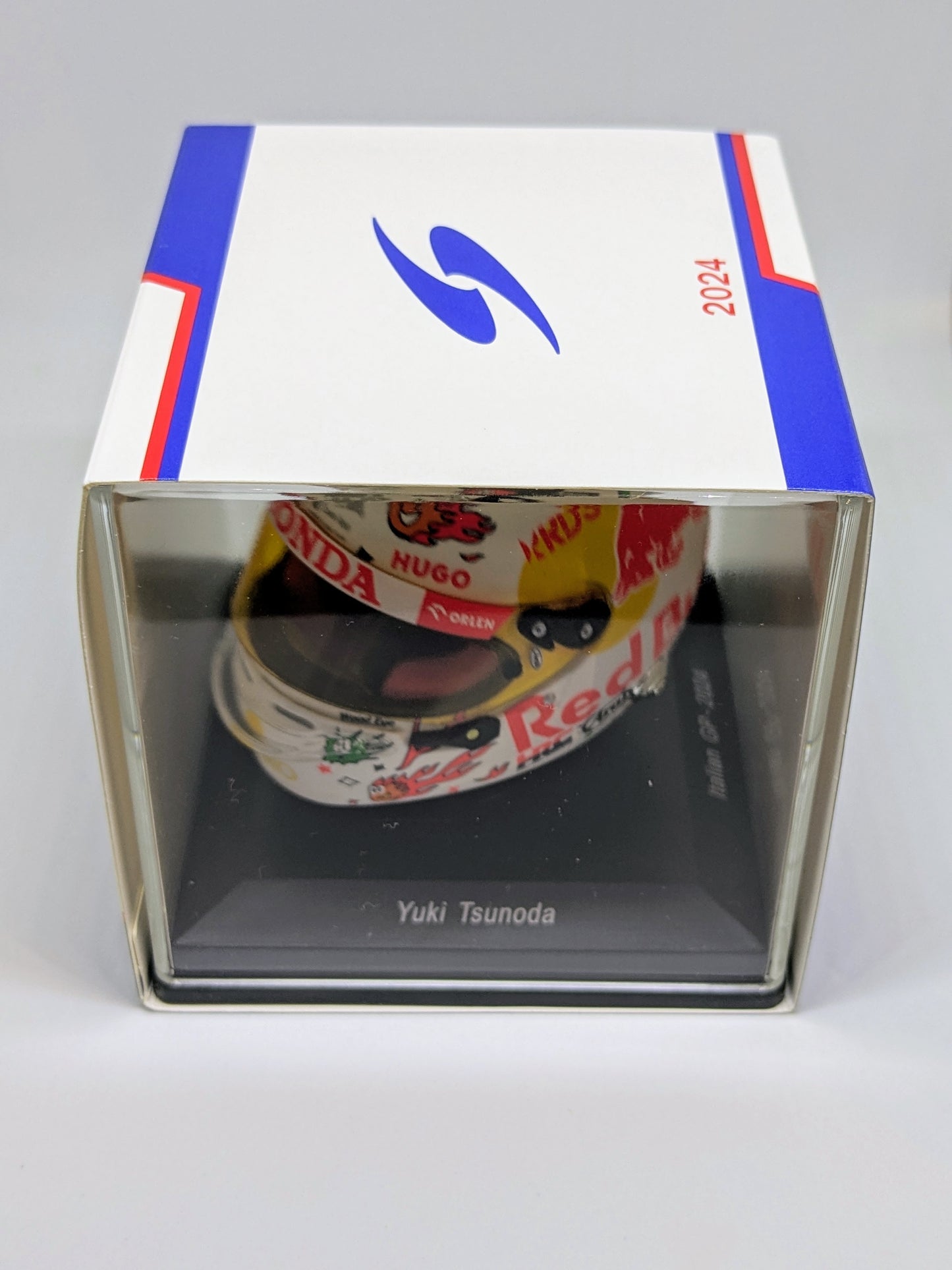 Spark 5HF169 Casque 1:5 - Yuki Tsunoda - Visa Cash App RB Formula One Team - Italian GP 2024