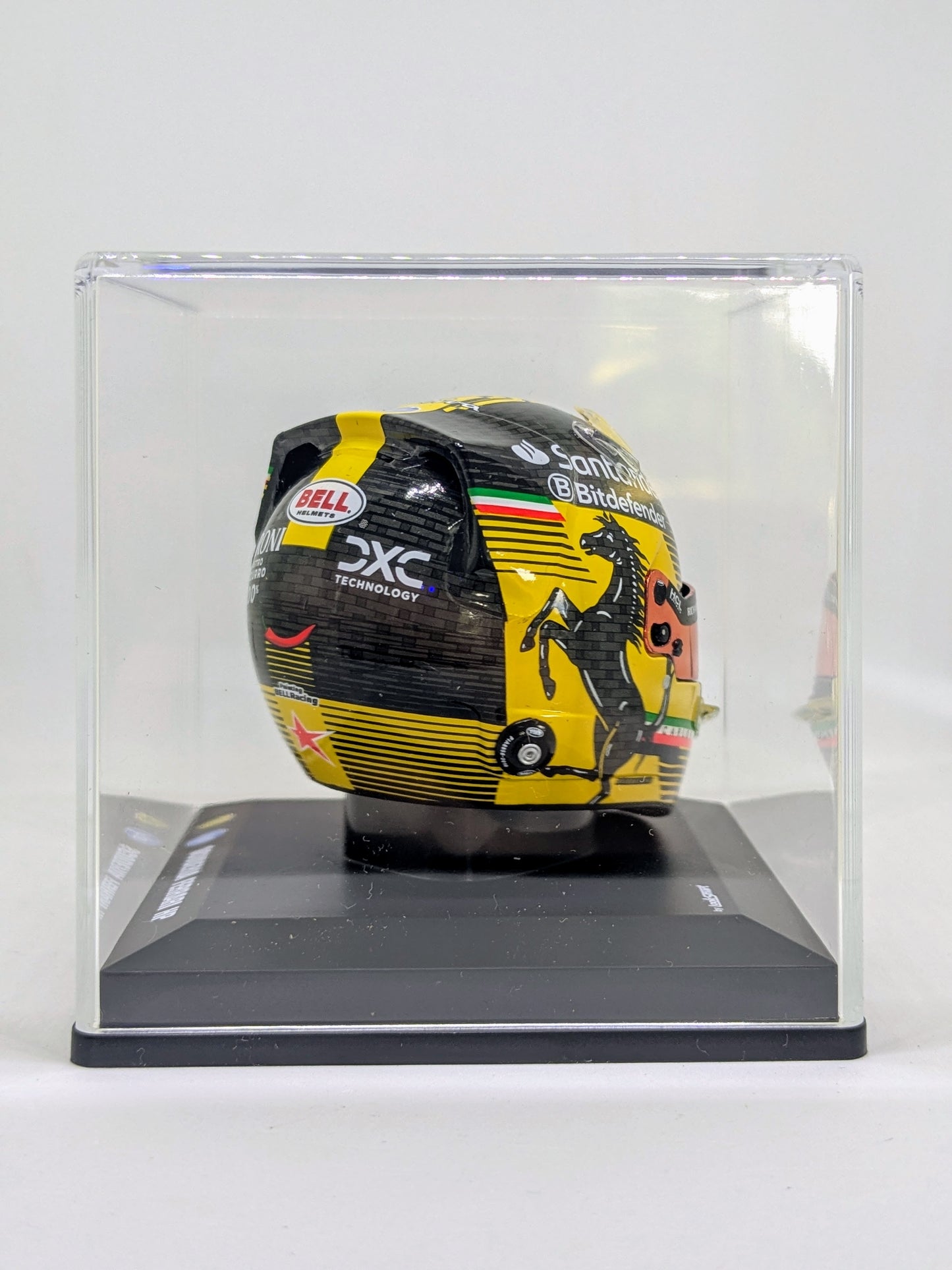 Looksmart LSHEL005 Casque 1:5 - Carlos Sainz Jr - Scuderia Ferrari HP - Italian GP 2024