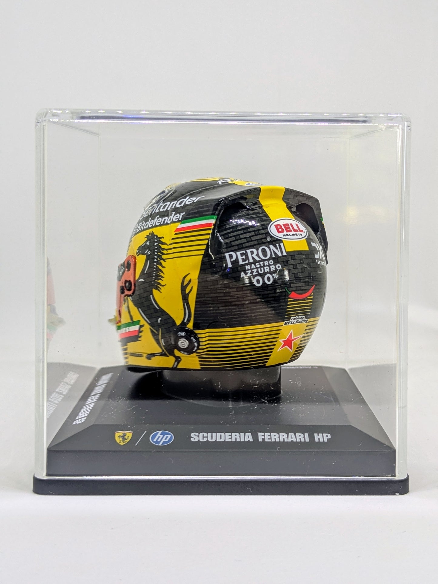 Looksmart LSHEL005 Casque 1:5 - Carlos Sainz Jr - Scuderia Ferrari HP - Italian GP 2024
