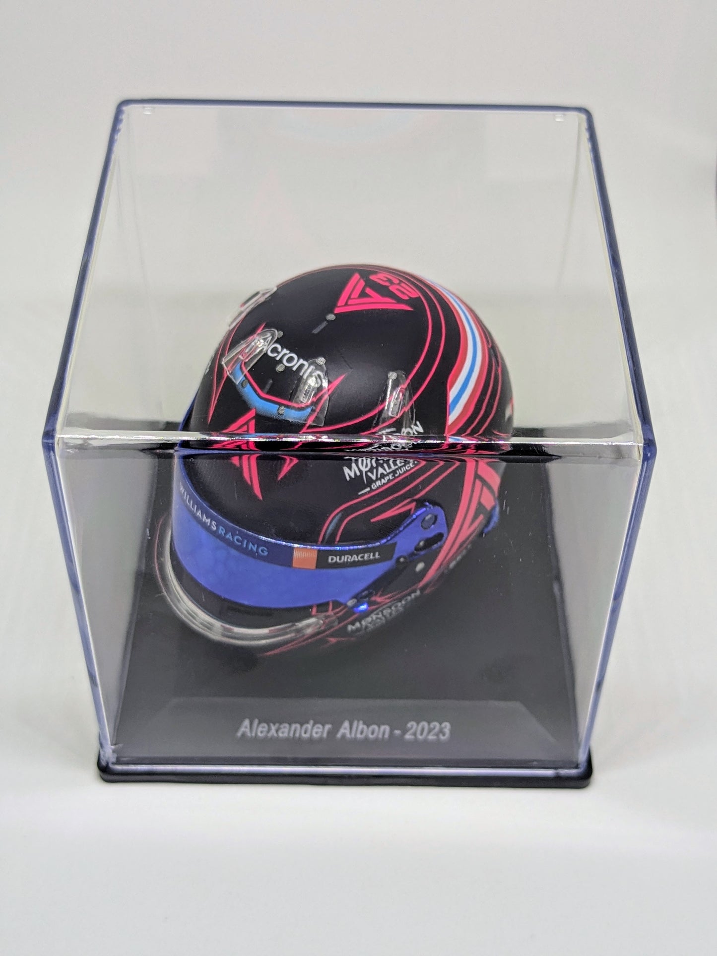 Spark 5HF111 Casque 1:5 - Alexander Albon - Williams Racing 2023