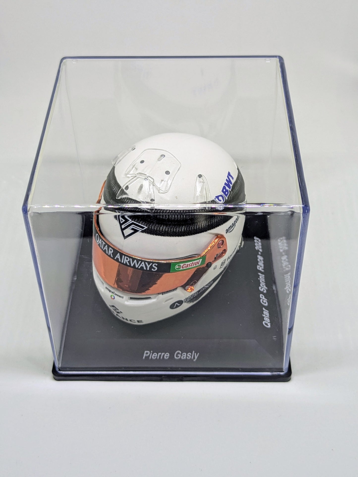 Spark 5HF134 Casque 1:5 - Pierre Gasly - BWT Alpine F1 Team - Qatar GP Sprint Race 2023