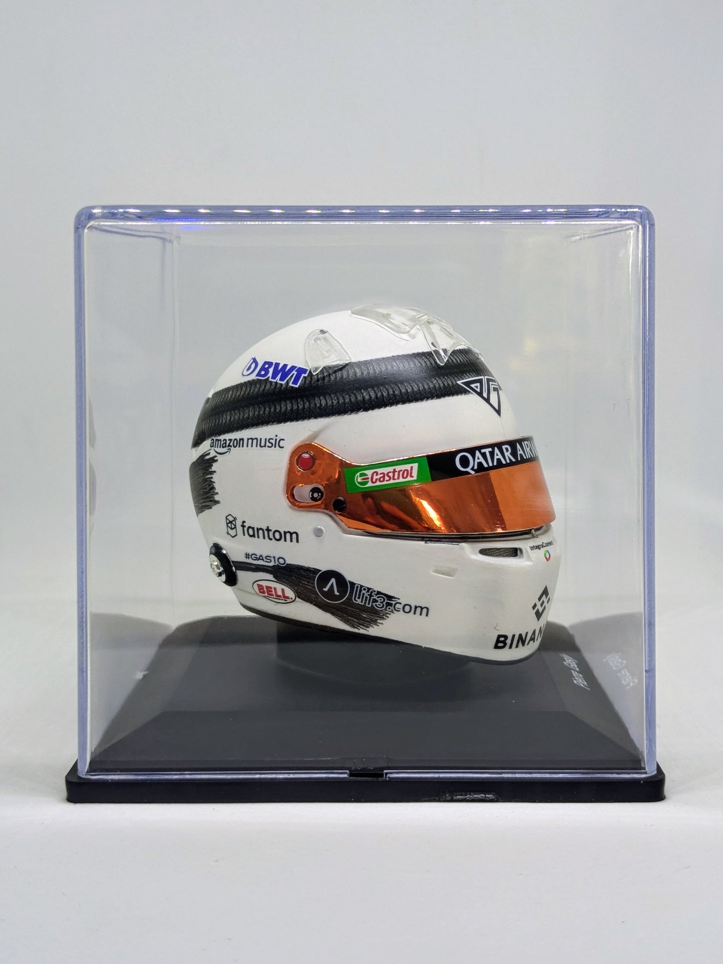Spark 5HF134 Casque 1:5 - Pierre Gasly - BWT Alpine F1 Team - Qatar GP Sprint Race 2023