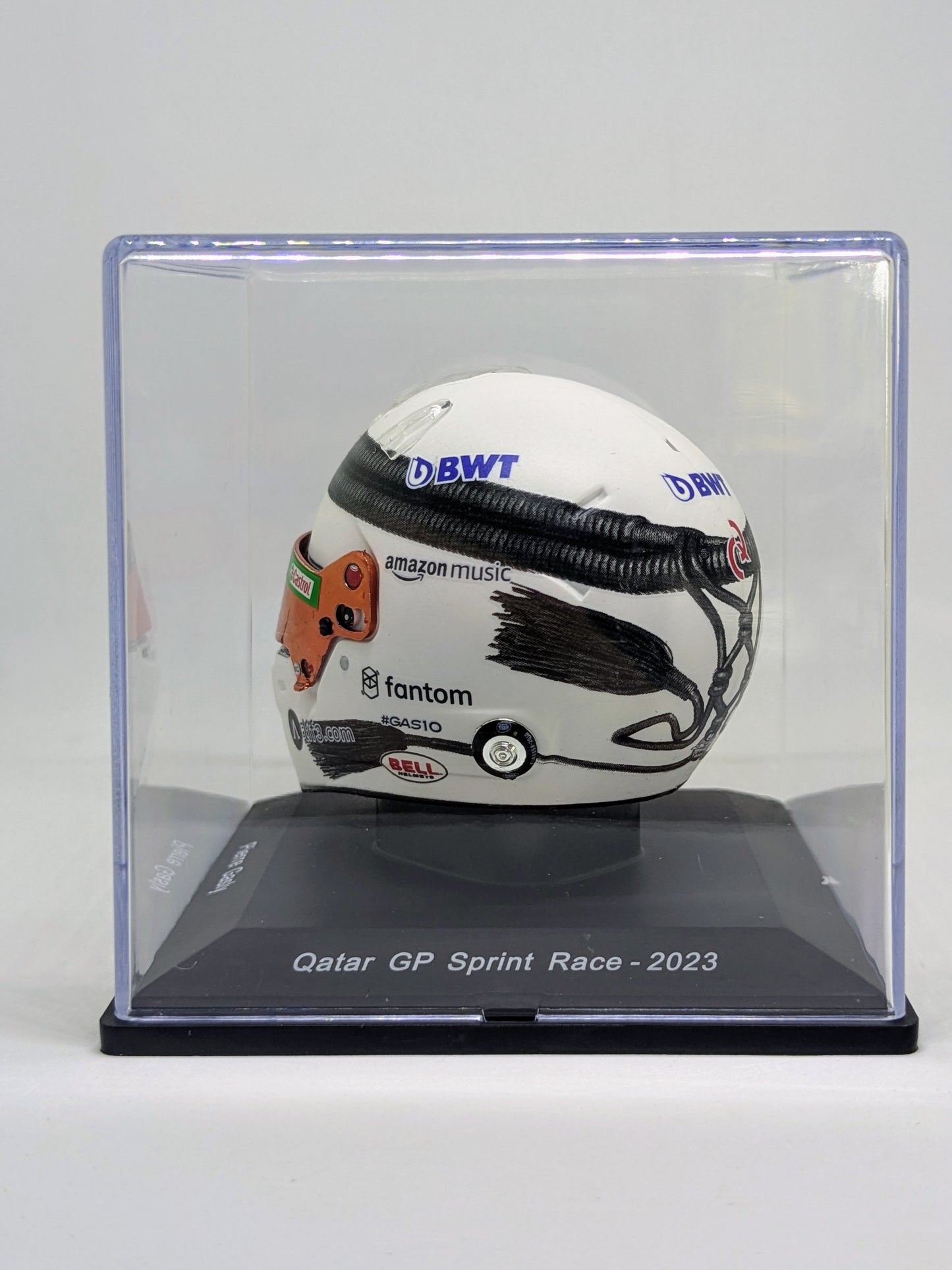 Spark 5HF134 Casque 1:5 - Pierre Gasly - BWT Alpine F1 Team - Qatar GP Sprint Race 2023