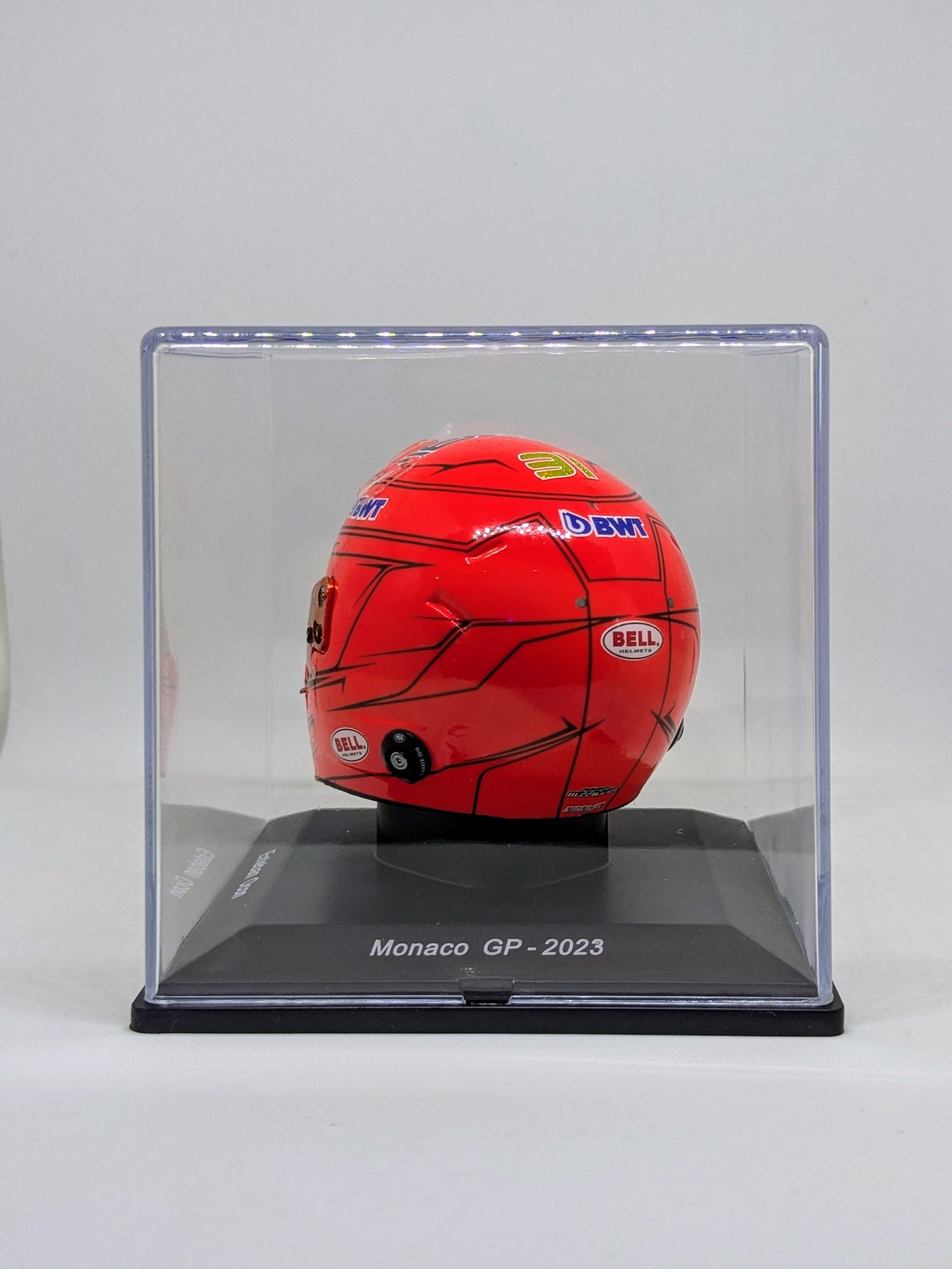 Spark 5HF104 Casque 1:5 - Esteban Ocon - BWT Alpine F1 Team - Monaco GP 2023