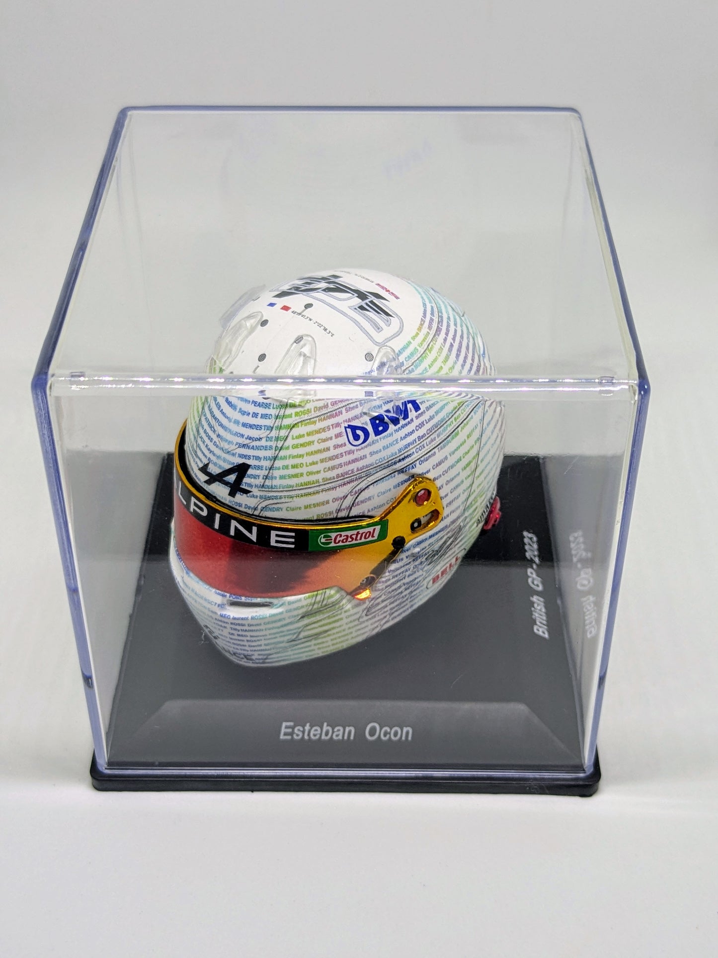 Spark 5HF118 Helmet 1:5 - Esteban Ocon - BWT Alpine F1 Team - British GP 2023