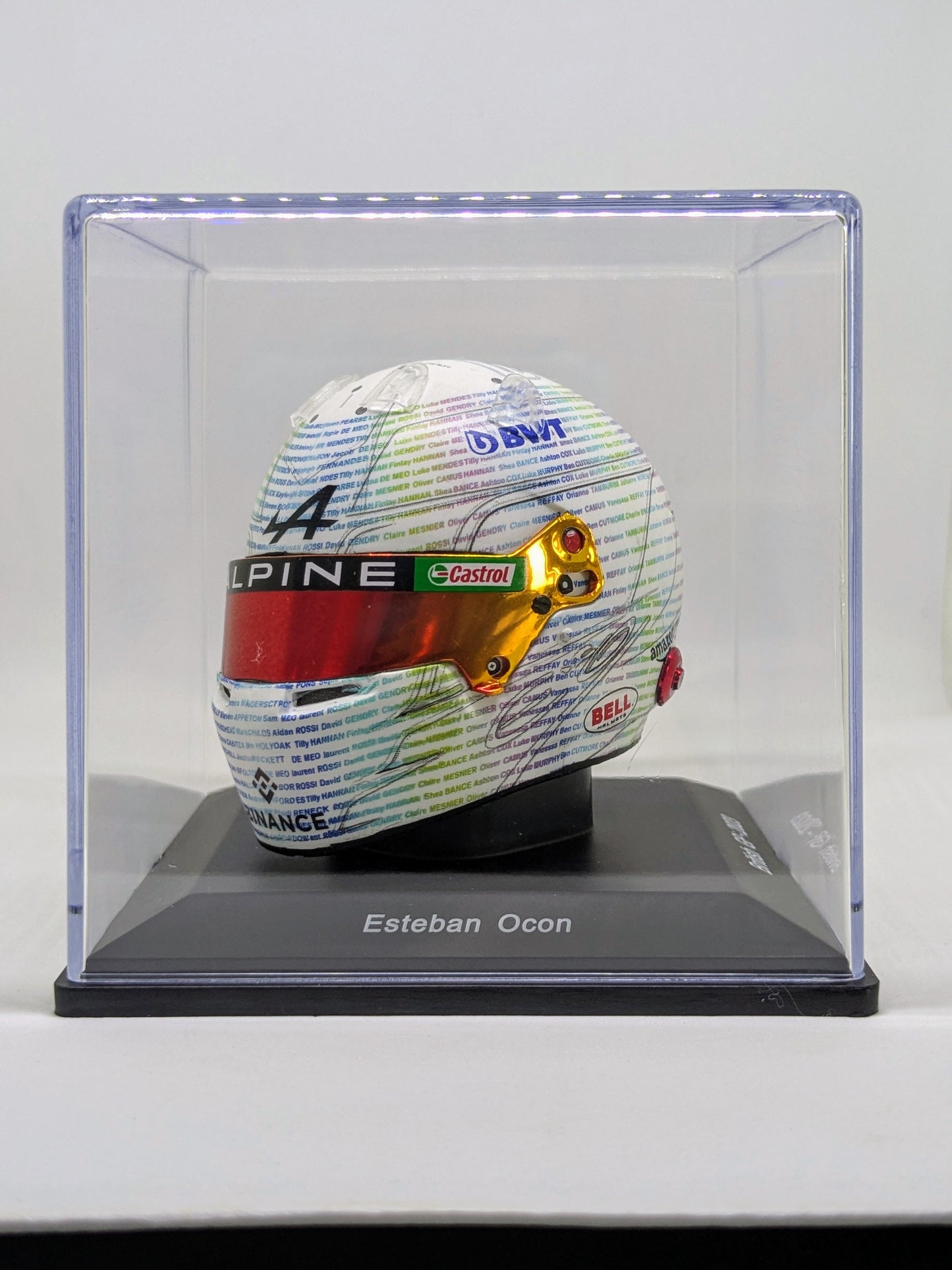 Spark 5HF118 Helmet 1:5 - Esteban Ocon - BWT Alpine F1 Team - British GP 2023