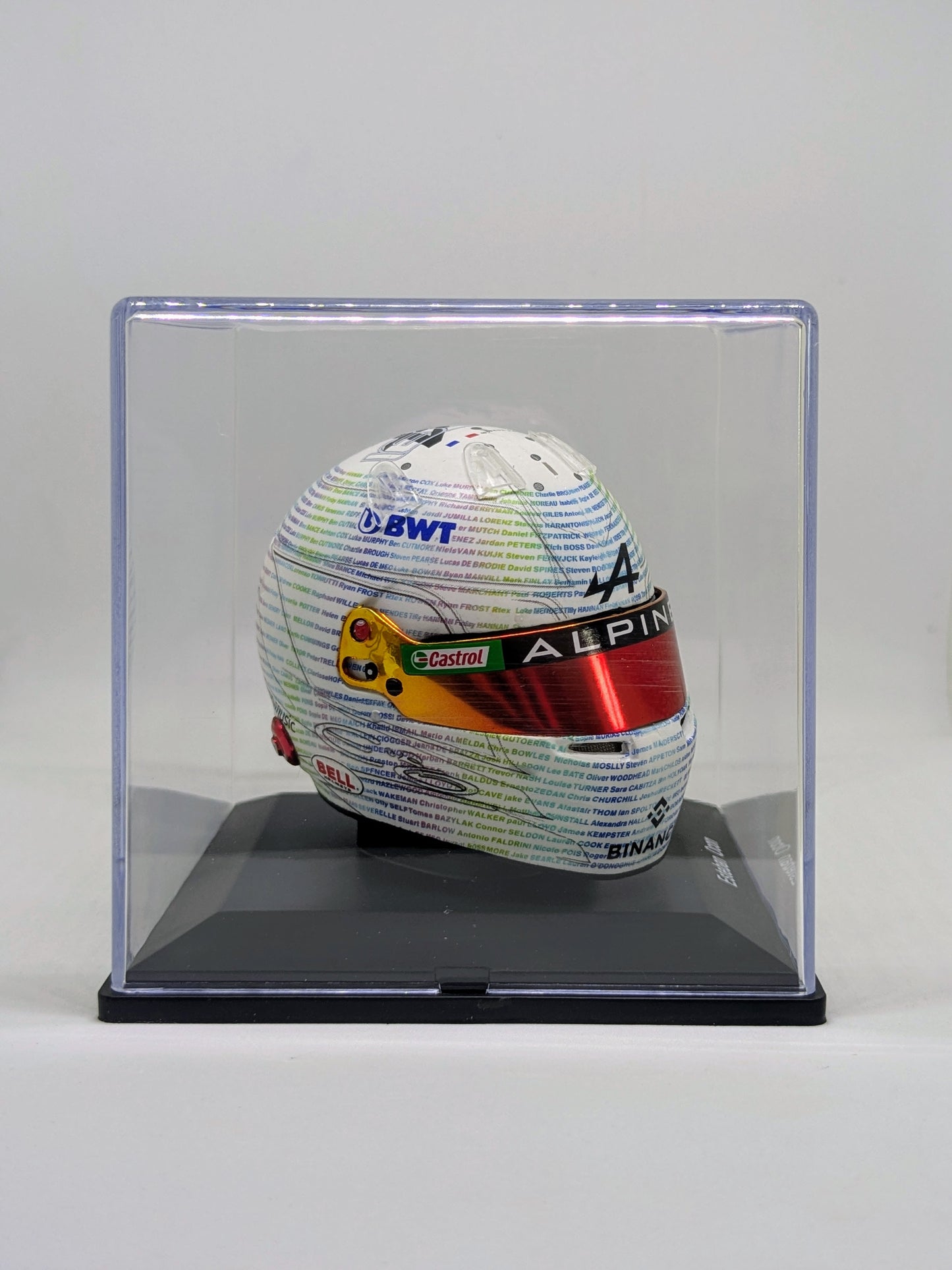 Spark 5HF118 Helmet 1:5 - Esteban Ocon - BWT Alpine F1 Team - British GP 2023