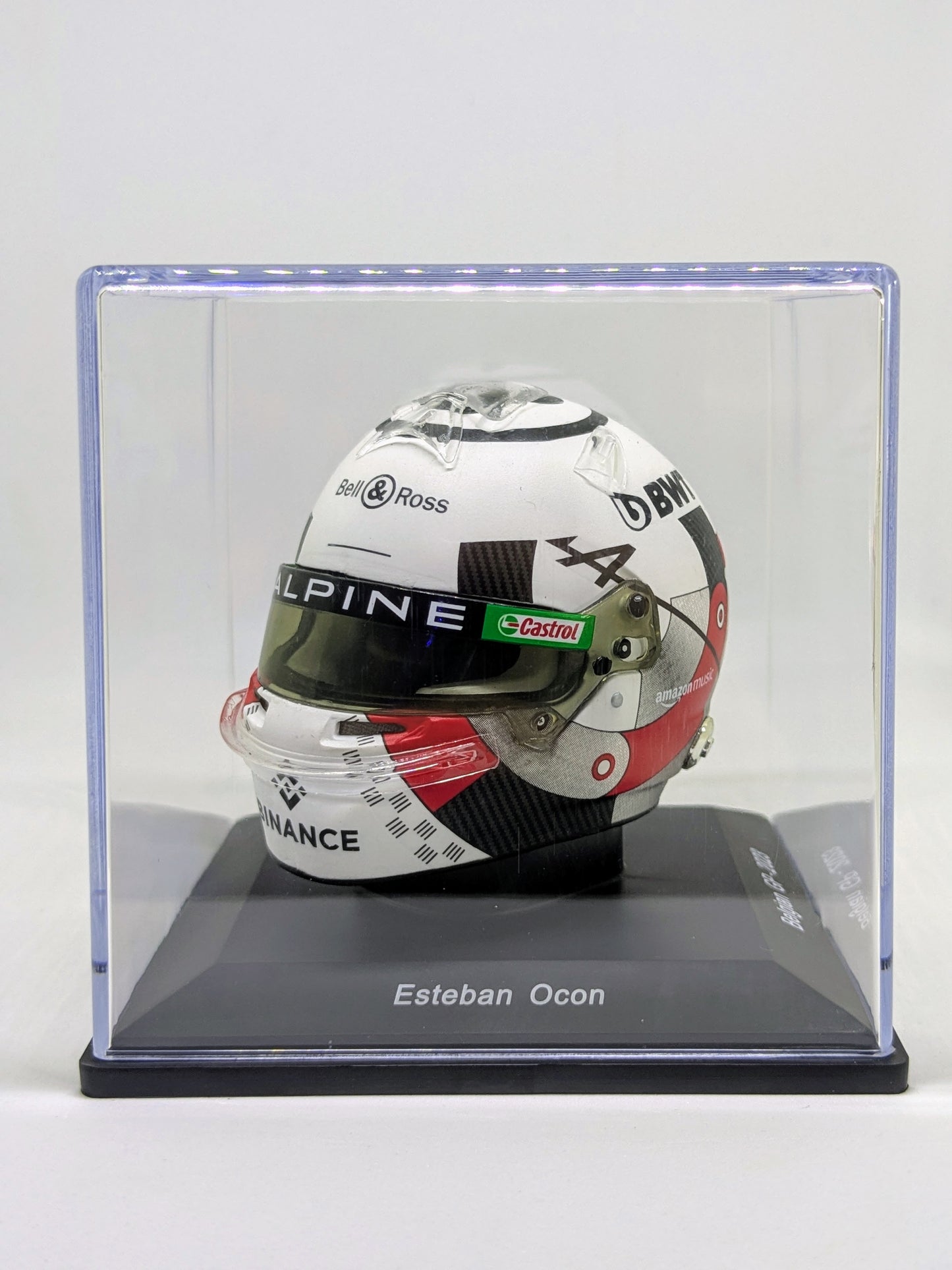 Spark 5HF117 Helmet 1:5 - Esteban Ocon - BWT Alpine F1 Team - Belgian GP 2023