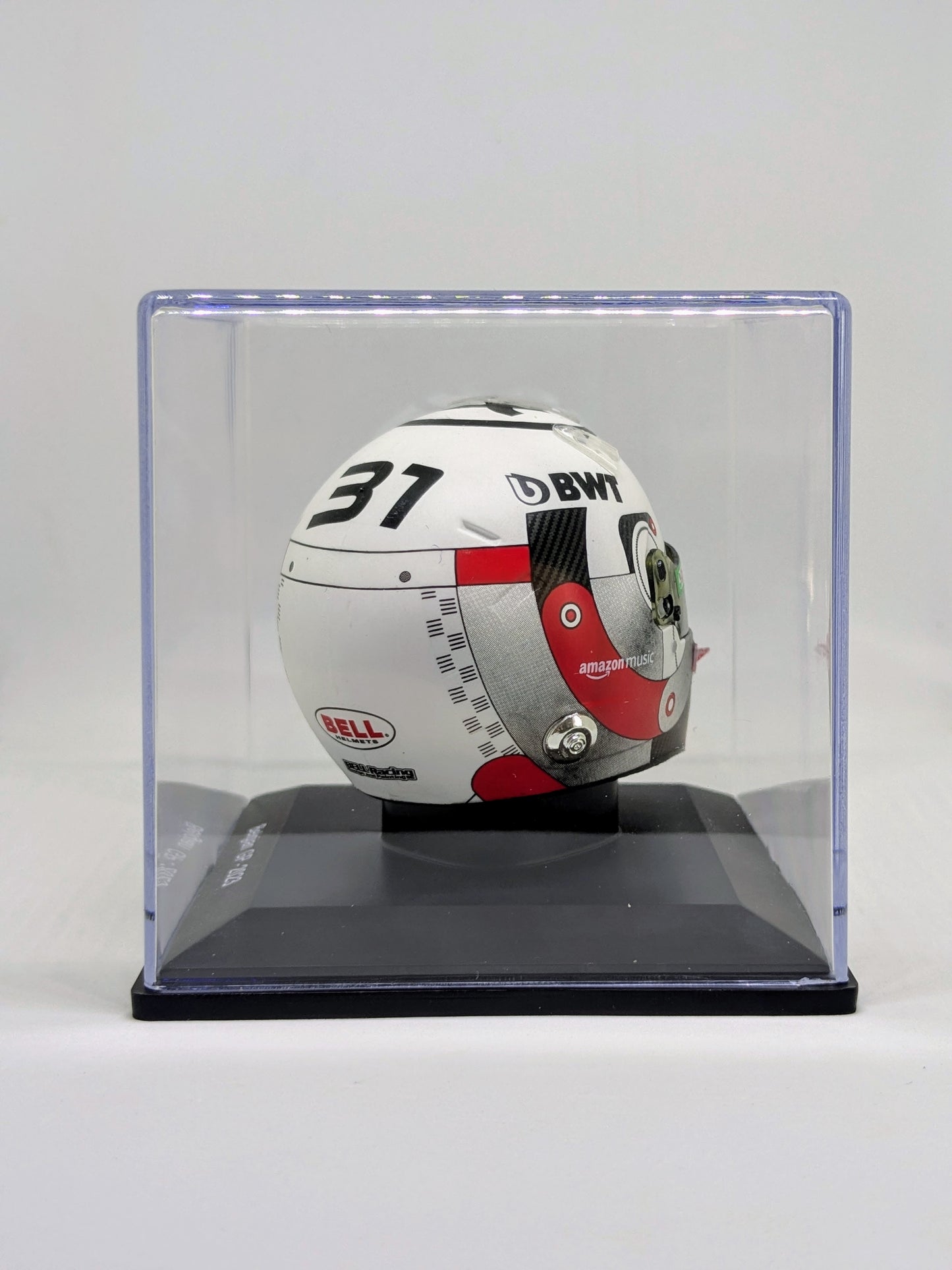 Spark 5HF117 Helmet 1:5 - Esteban Ocon - BWT Alpine F1 Team - Belgian GP 2023