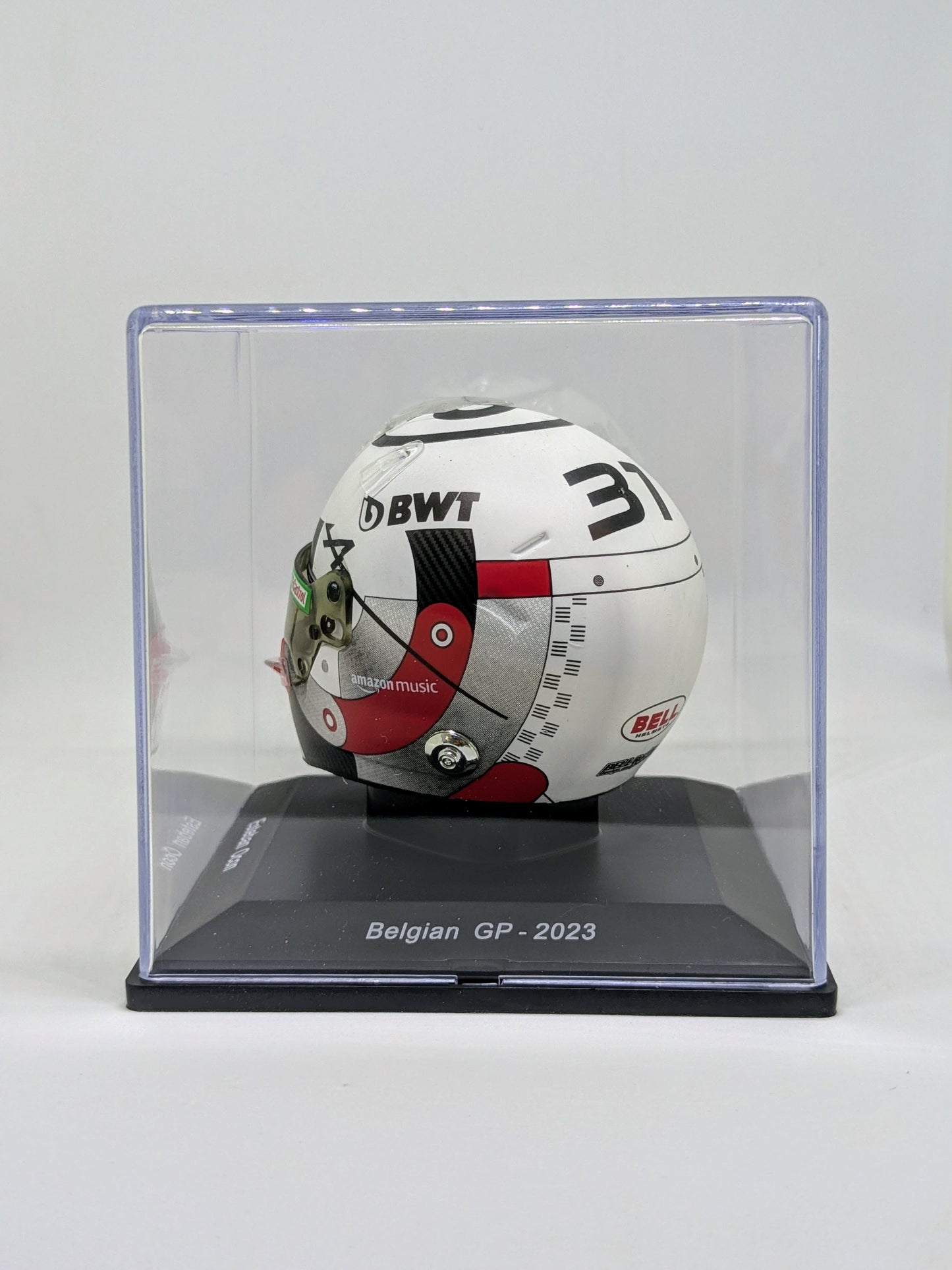 Spark 5HF117 Helmet 1:5 - Esteban Ocon - BWT Alpine F1 Team - Belgian GP 2023