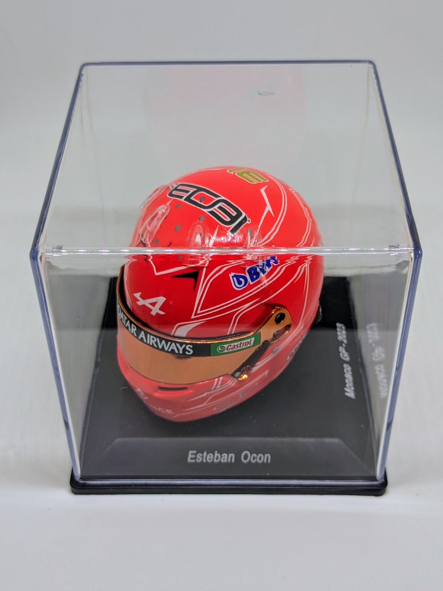 Spark 5HF131 Helmet 1:5 - Esteban Ocon - BWT Alpine F1 Team - Azerbaijan GP (Season Update) 2023