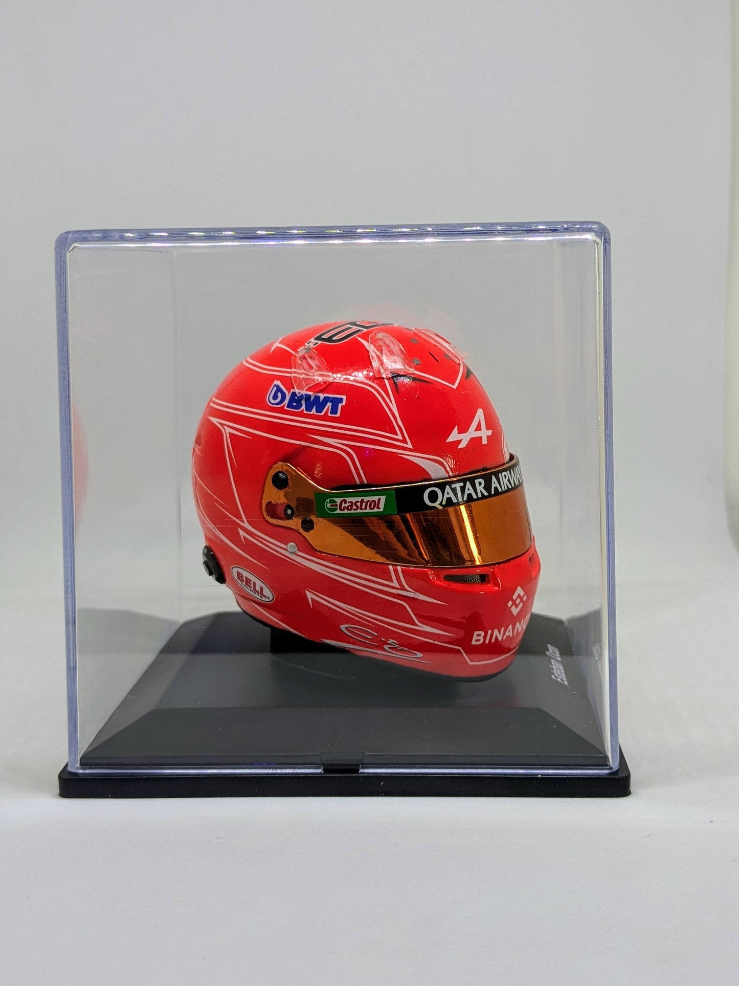 Spark 5HF131 Helmet 1:5 - Esteban Ocon - BWT Alpine F1 Team - Azerbaijan GP (Season Update) 2023