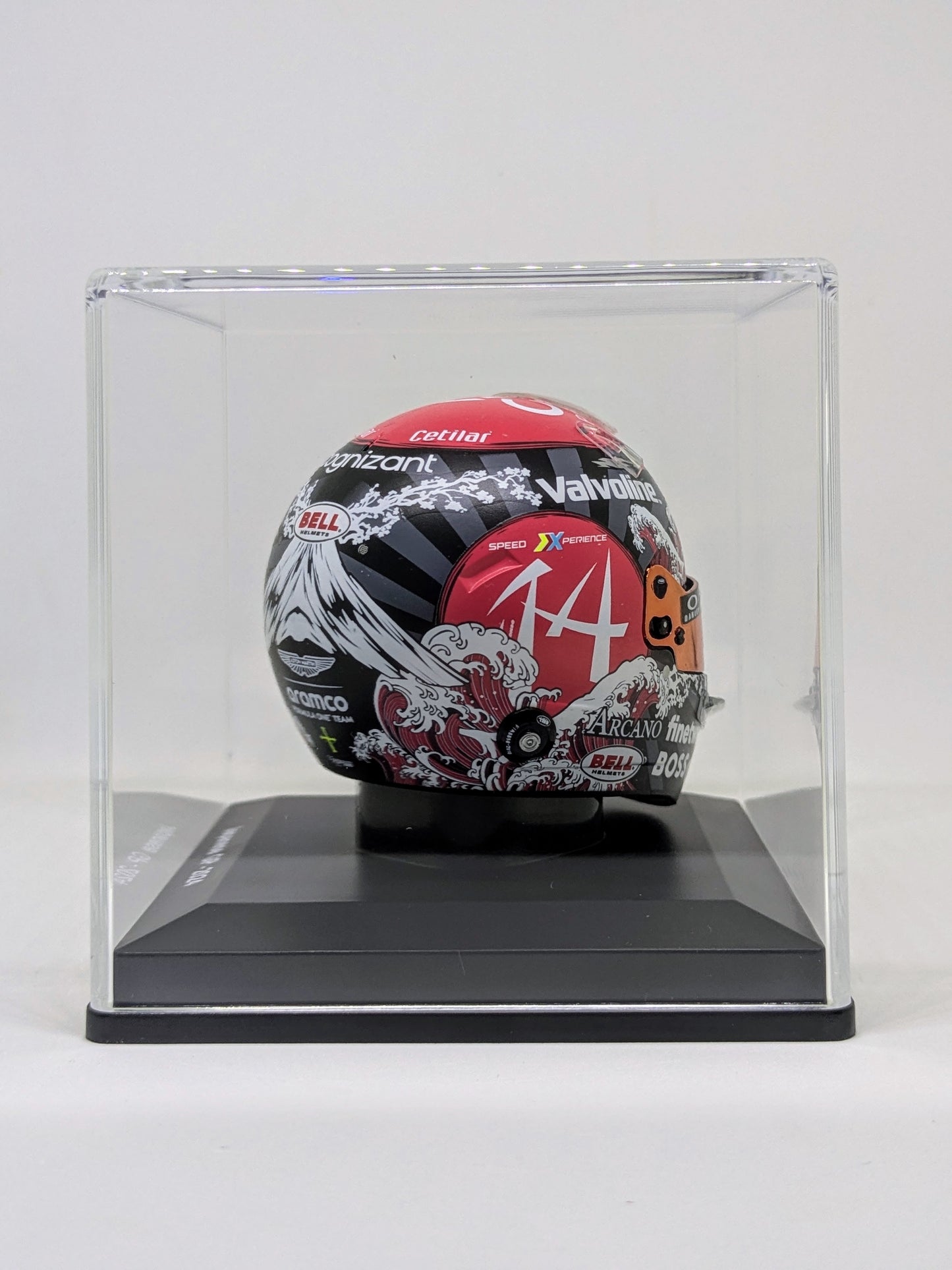 Spark 5HF178 Casque 1:5 - Fernando Alonso - Aston Martin Aramco Formula One Team - Japanese GP 2024