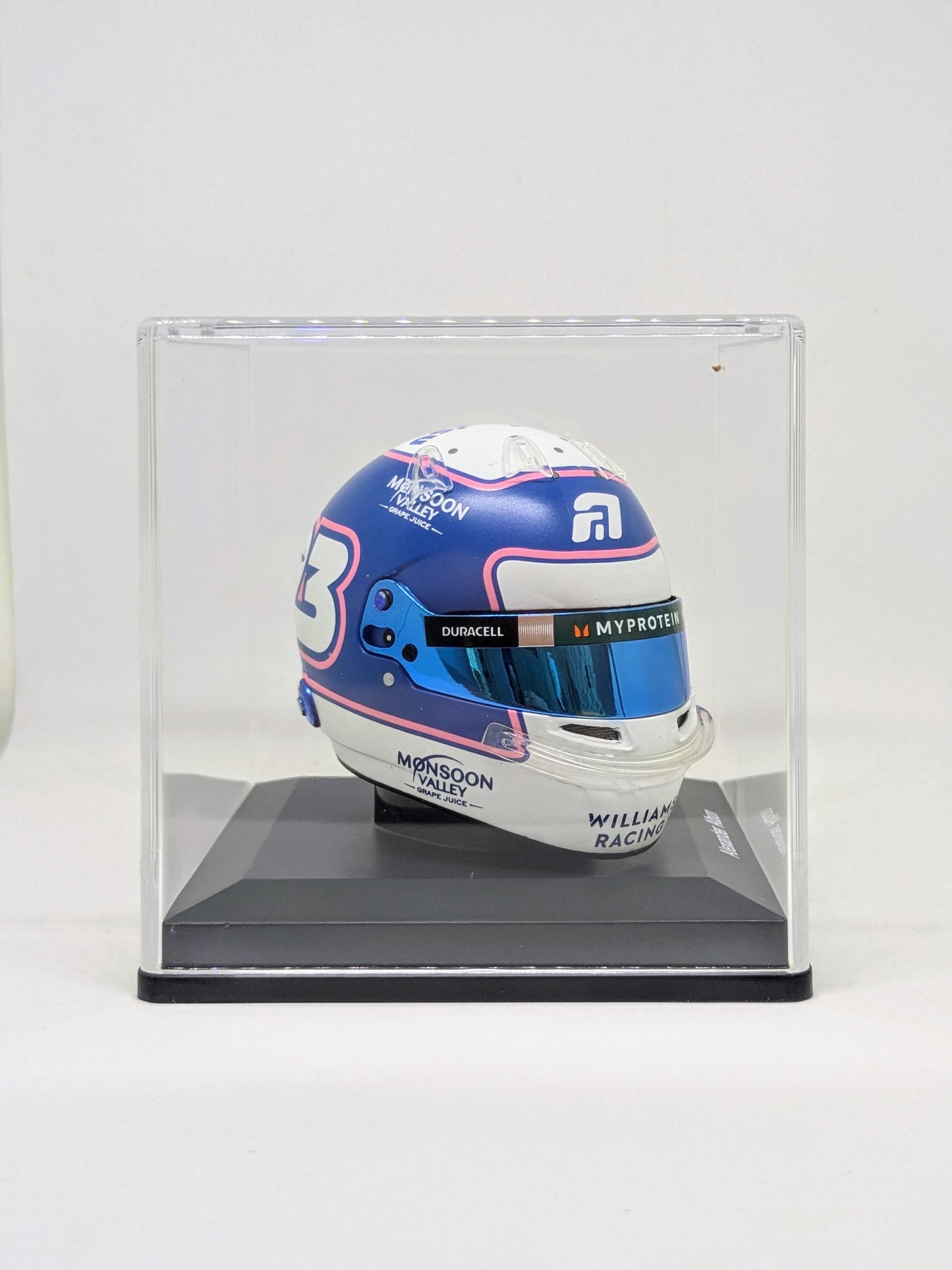 Spark 5HF160 Casque 1:5 - Alexander Albon - Williams Racing - Monaco GP 2024