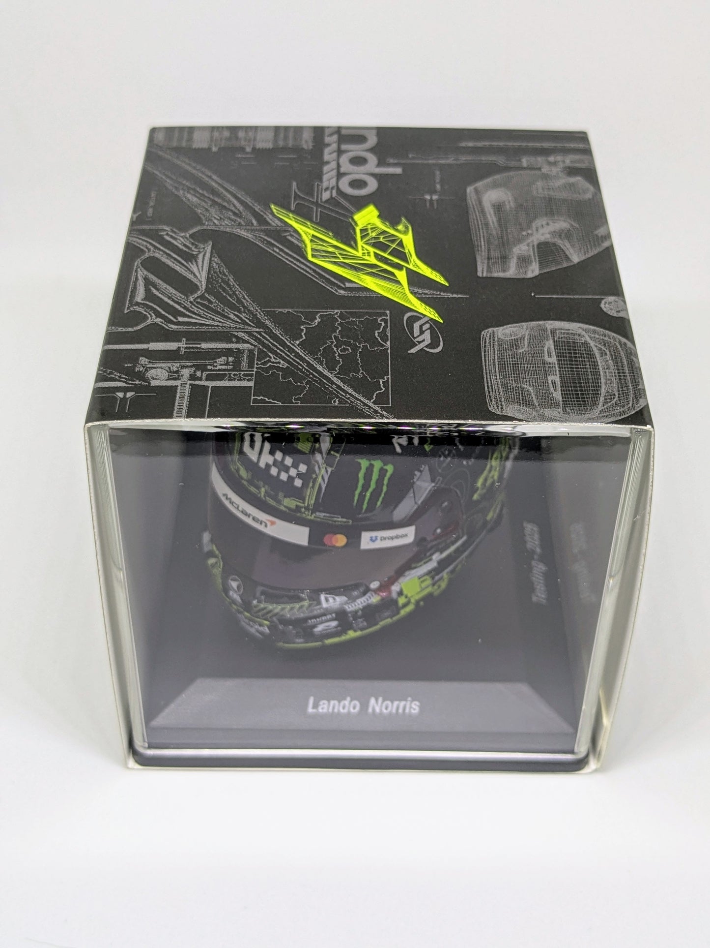 Spark 5HF187 Helmet 1:5 - Lando Norris - McLaren Testing 2025