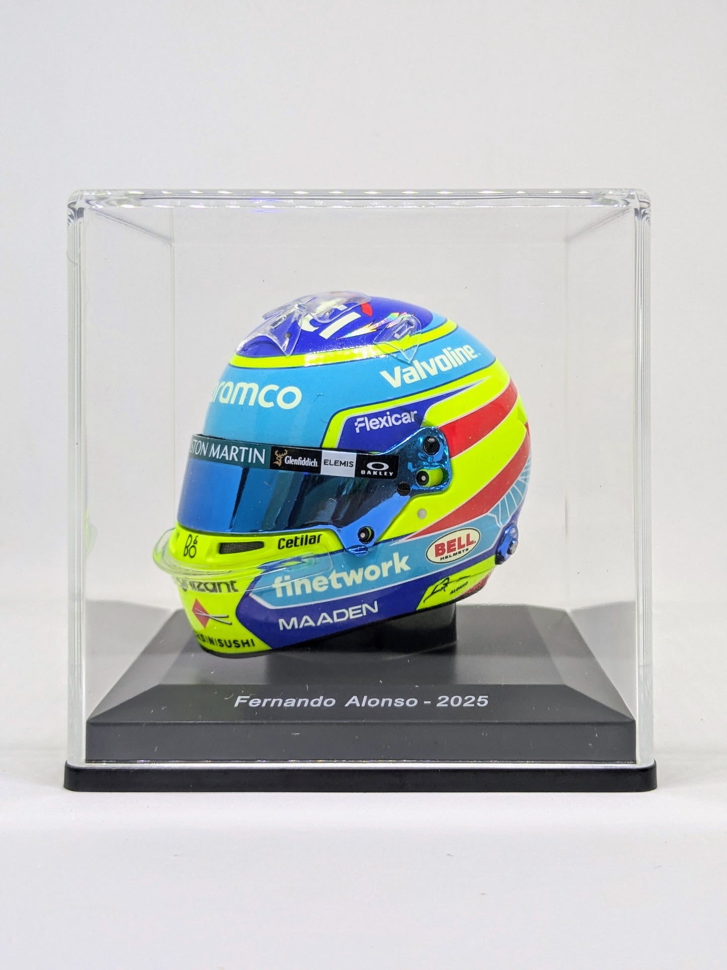 Spark 5HF192 Casque 1:5 - Fernando Alonso - Aston Martin Aramco Formula One Team 2025