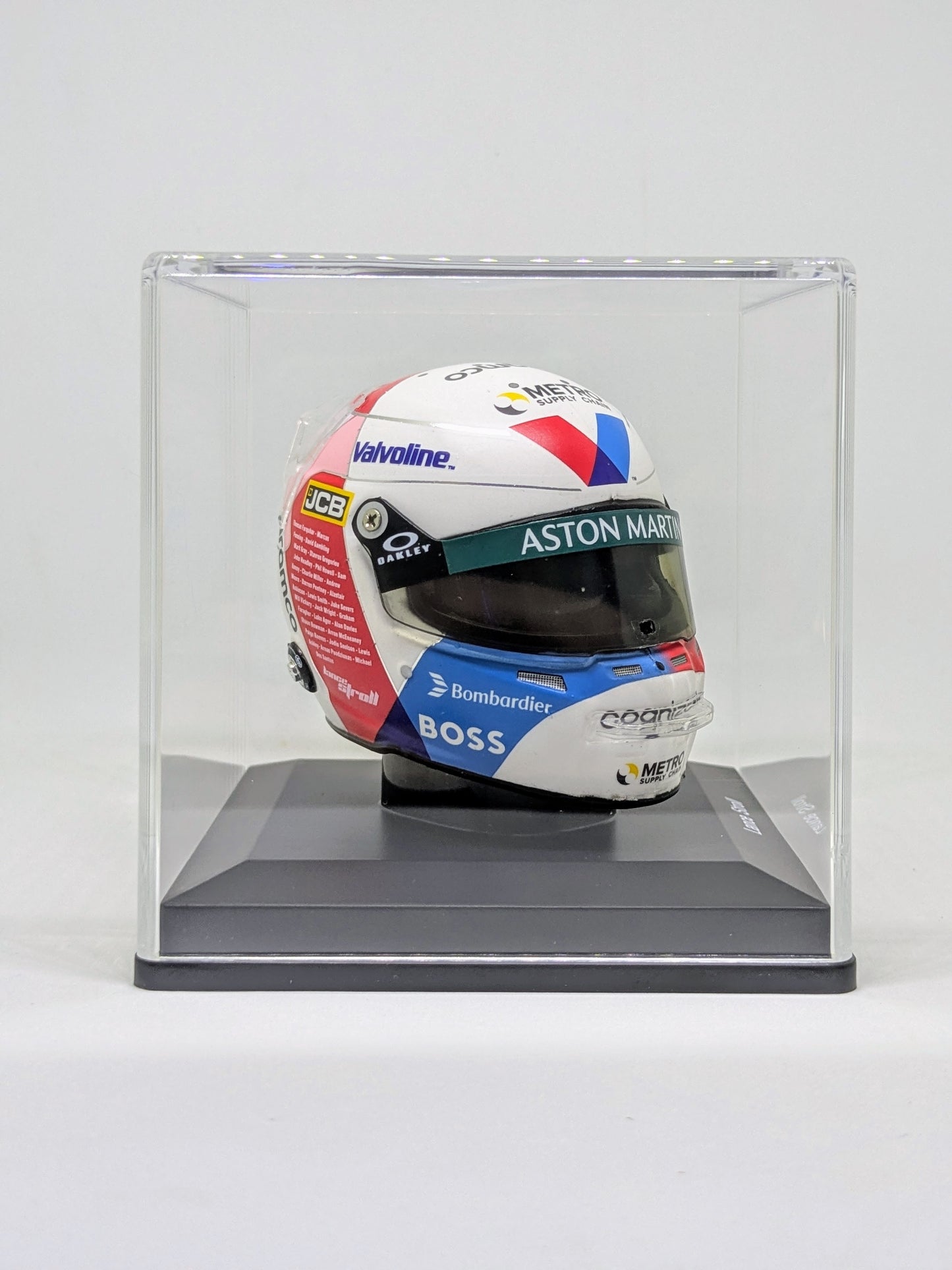 Spark 5HF163 Casque 1:5 - Lance Stroll - Aston Martin Aramco F1 Team - British GP 2024