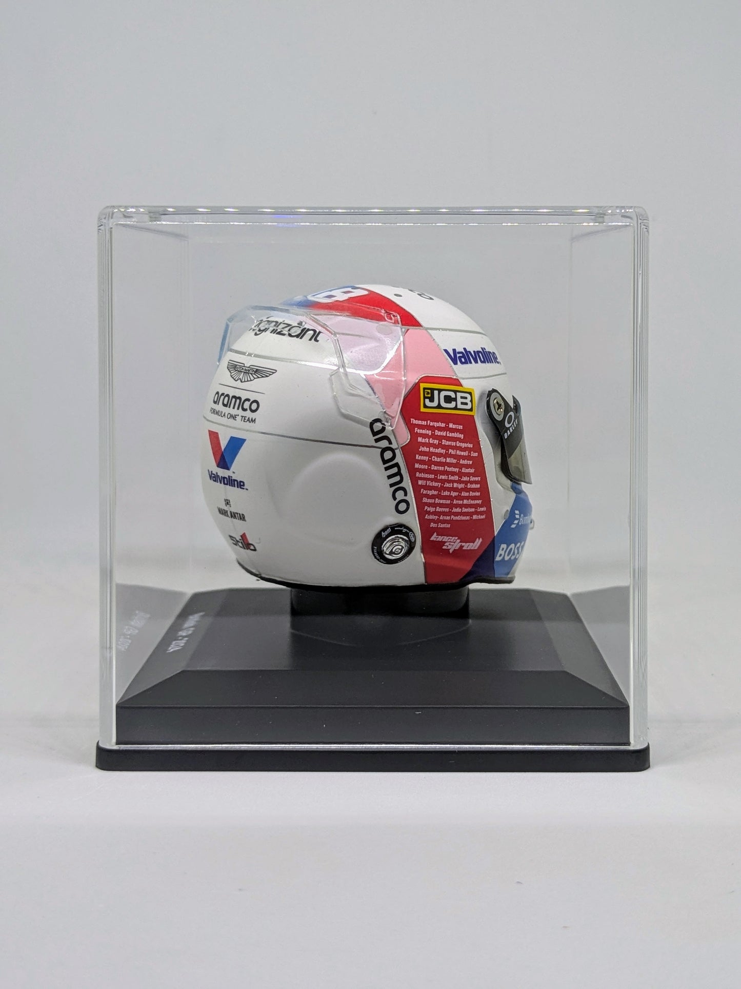 Spark 5HF163 Casque 1:5 - Lance Stroll - Aston Martin Aramco F1 Team - British GP 2024