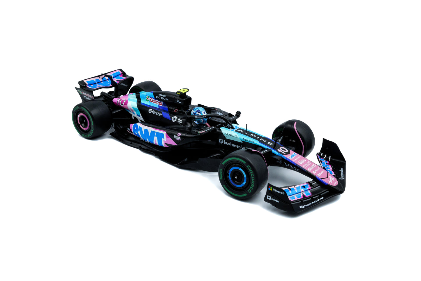 Solido S1814003 1:18 - Alpine F1 Team A524 - Brazilian GP 2024 - Pierre Gasly
