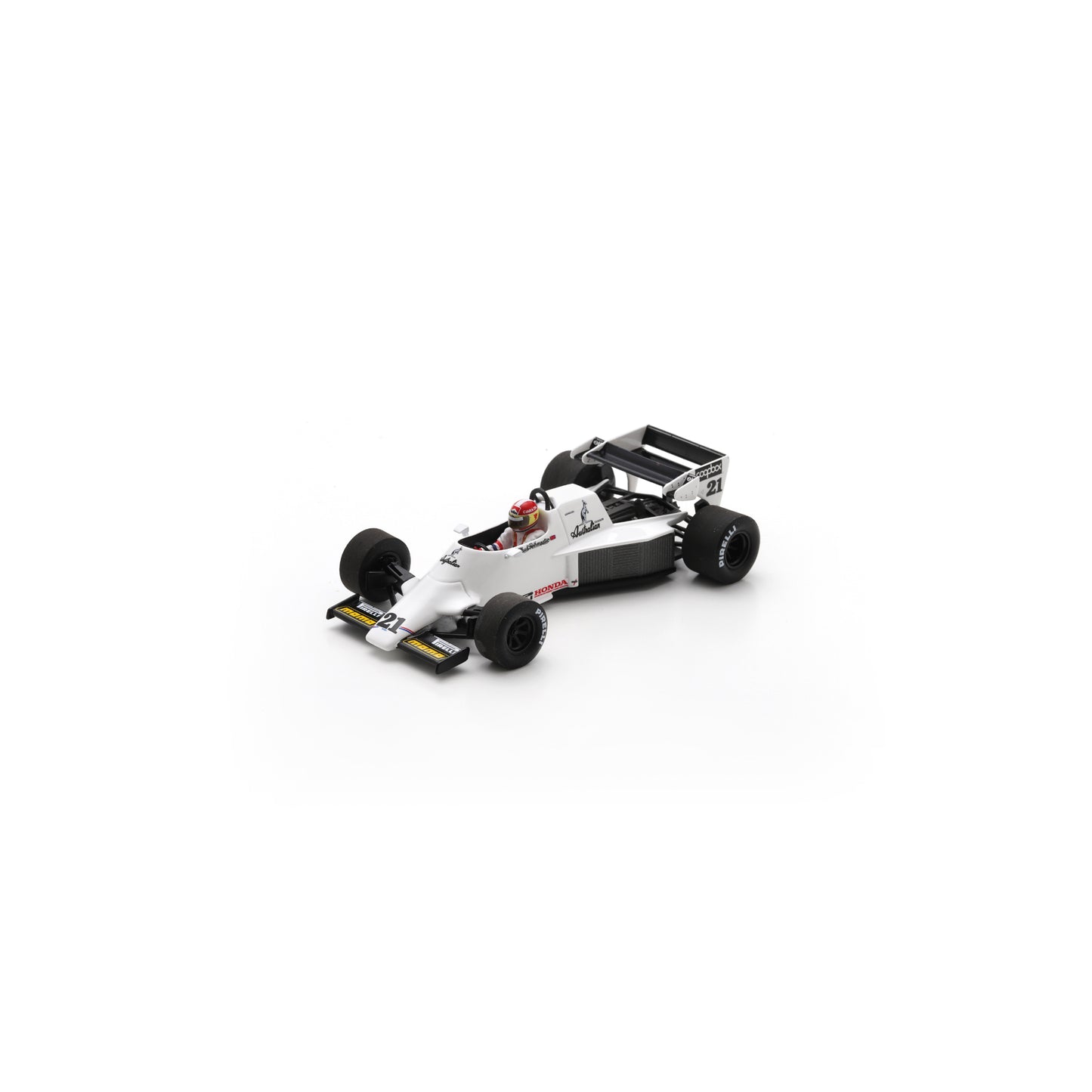 Spark S3928 1:43 - Spirit 101 No.21 British GP 1984 Huub Rothengatter