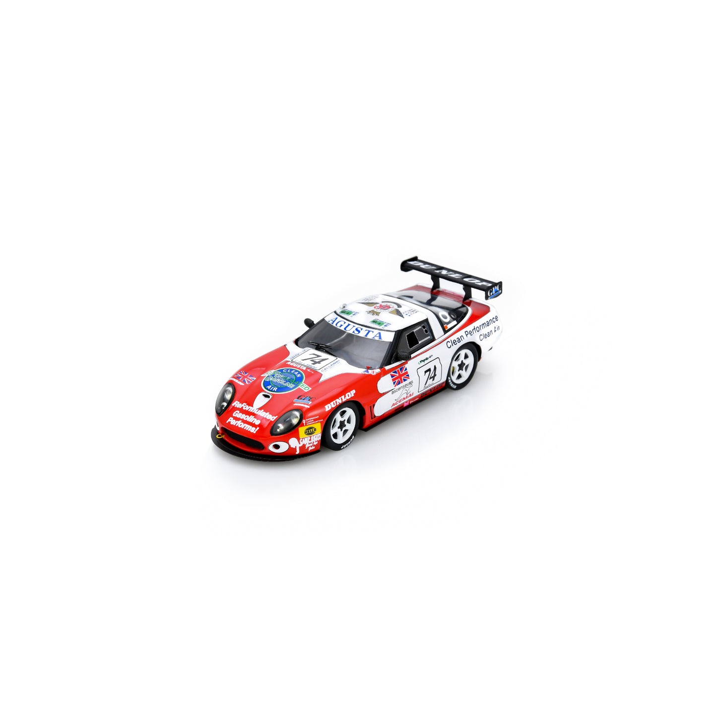 Spark S5854 1:43 - CORVETTE Callaway N°74 Le Mans 24H 1996 P. Camus - A. Coppelli - R. Agusta