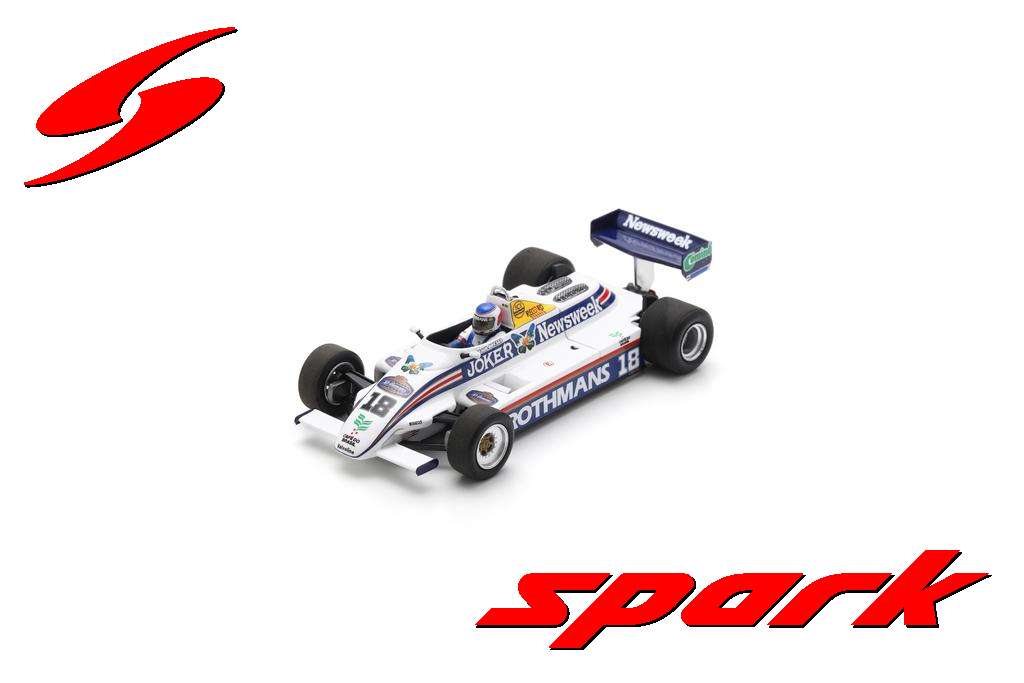 PRECOMMANDE - Spark S7175 1/43 - March 821 No.18 Long Beach GP 1982 Raul Boesel