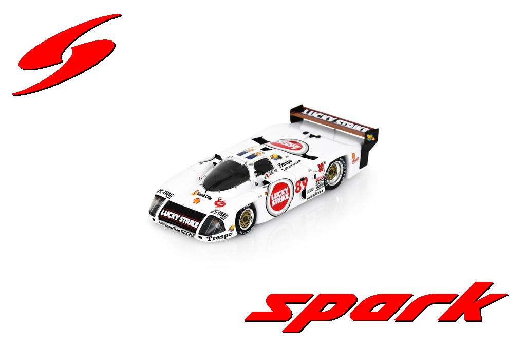 PRE-ORDER - Spark S7322 1:43 - Argo JM19 No.89 24H Le Mans 1986 M. Schanche - T. Kleppe - M. Birrane