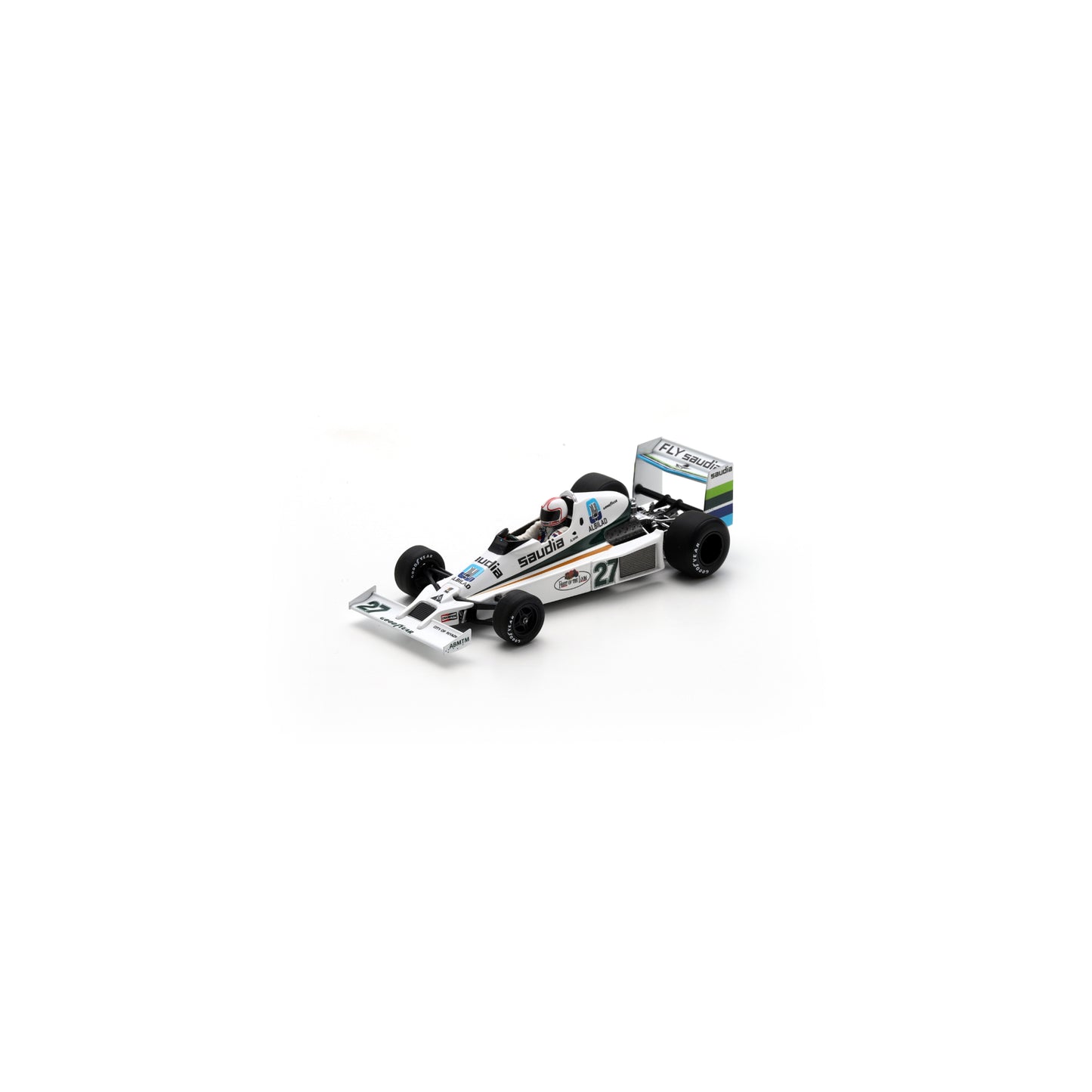 Spark S7495 1:43 - WILLIAMS FW06 N°27 2nd USA GP 1978 Alan Jones
