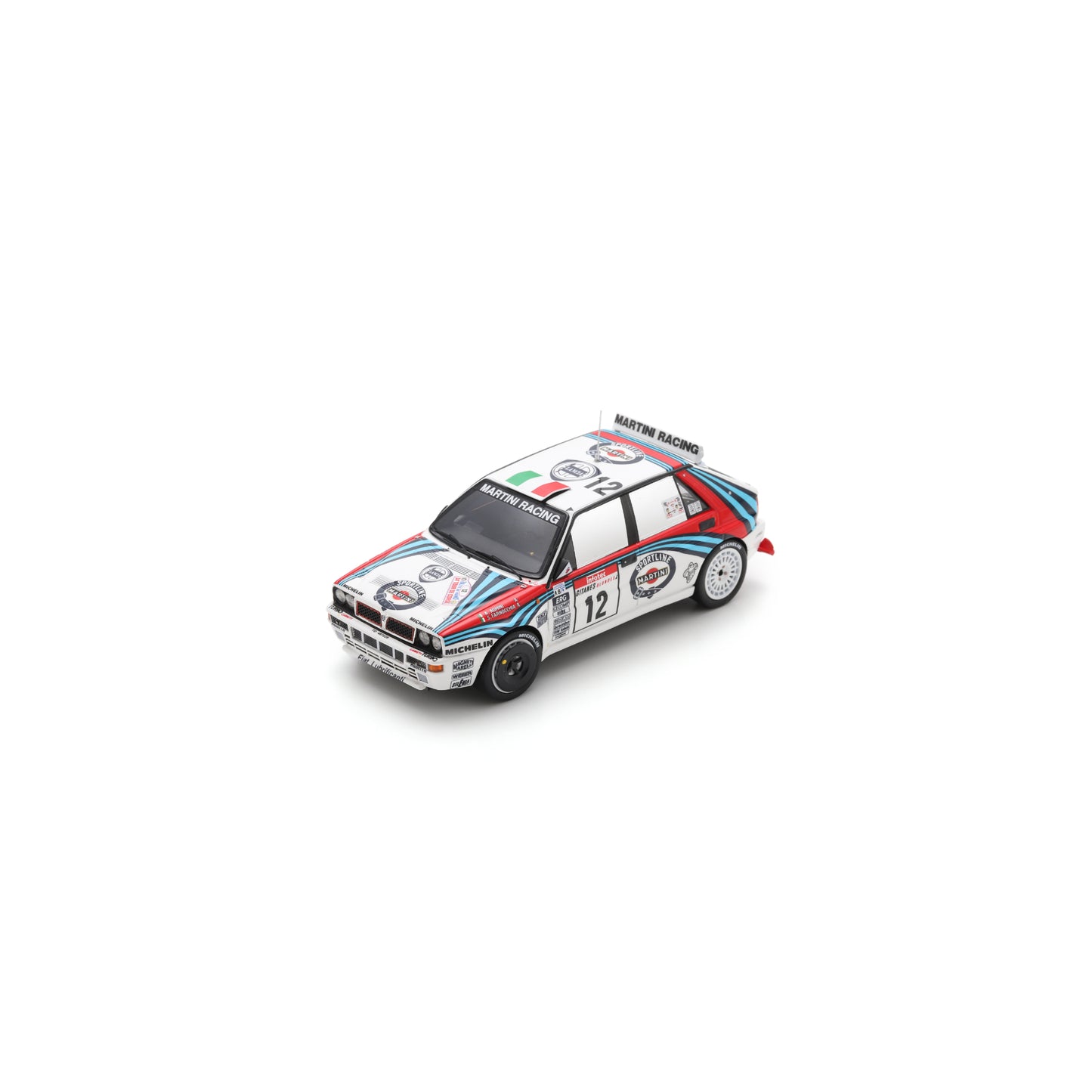 Spark S9019 1:43 - Lancia Delta HF Integrale EVO No.12 6th Tour de Corse - Rally de France 1992 A. Aghini - S. Farnocchia