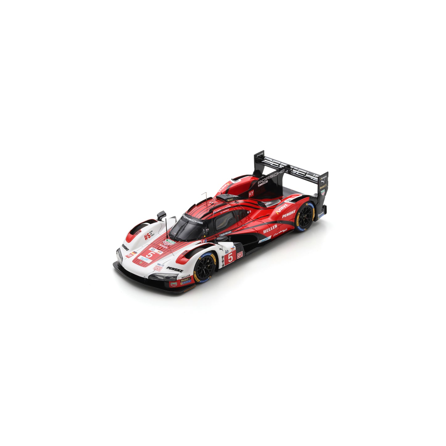 Spark S9113 1:43 - PORSCHE 963 N°5 PORSCHE PENSKE MOTORSPORT 6th Le Mans 24H 2024 M. Campbell - M. Christensen - F. Makowiecki