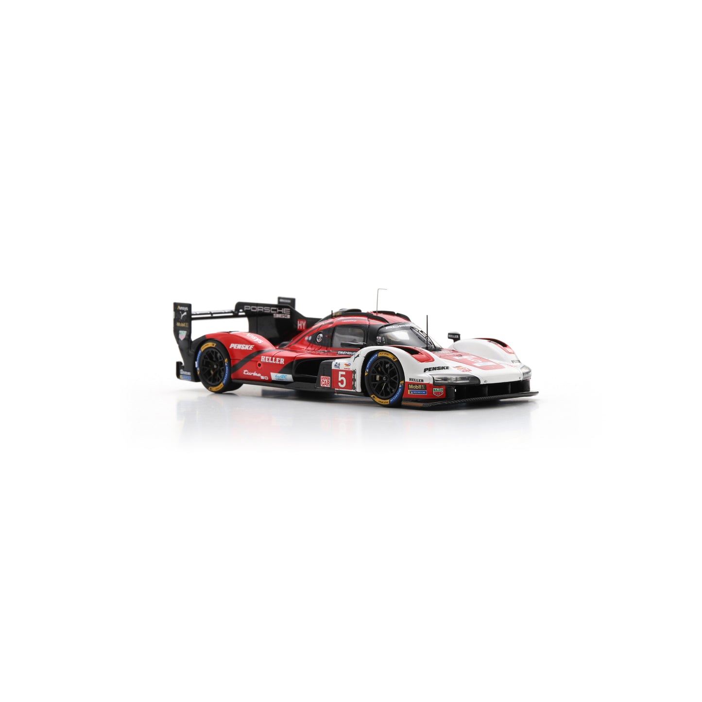 Spark S9113 1:43 - PORSCHE 963 N°5 PORSCHE PENSKE MOTORSPORT 6th Le Mans 24H 2024 M. Campbell - M. Christensen - F. Makowiecki