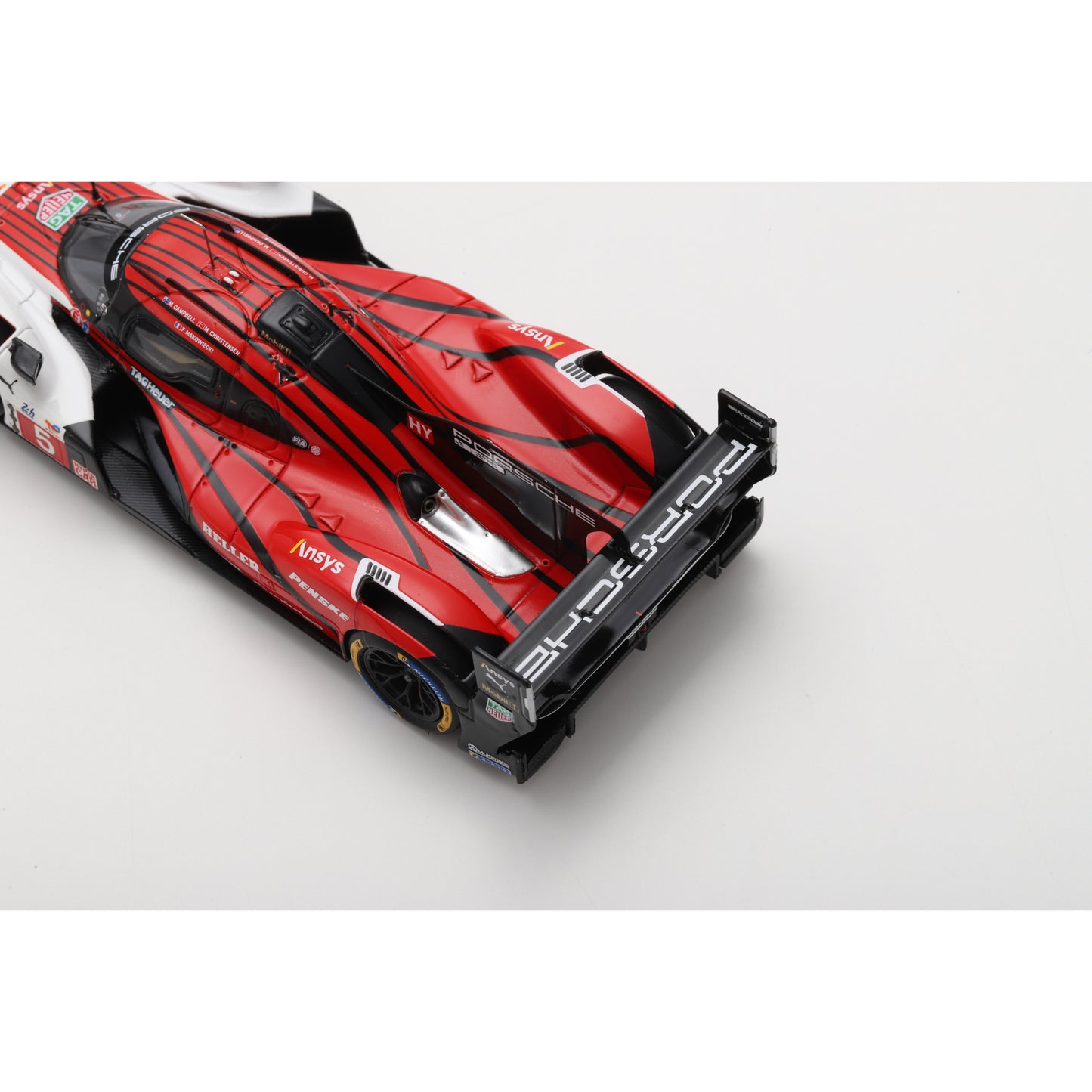 Spark S9113 1:43 - PORSCHE 963 N°5 PORSCHE PENSKE MOTORSPORT 6th Le Mans 24H 2024 M. Campbell - M. Christensen - F. Makowiecki