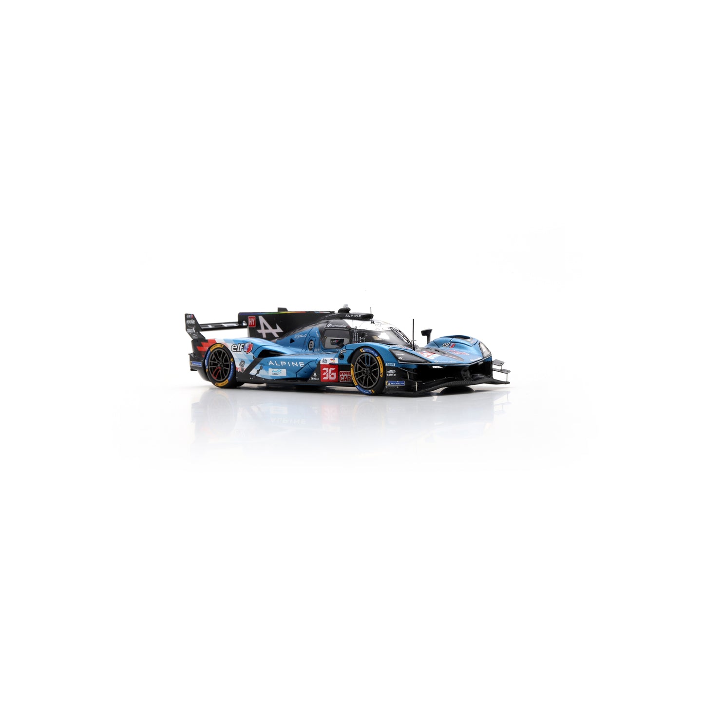 Spark S9123 1:43 - Alpine A424 No.36 ALPINE ENDURANCE TEAM Le Mans 24H 2024 N. Lapierre - M. Vaxivière - M. Schumacher