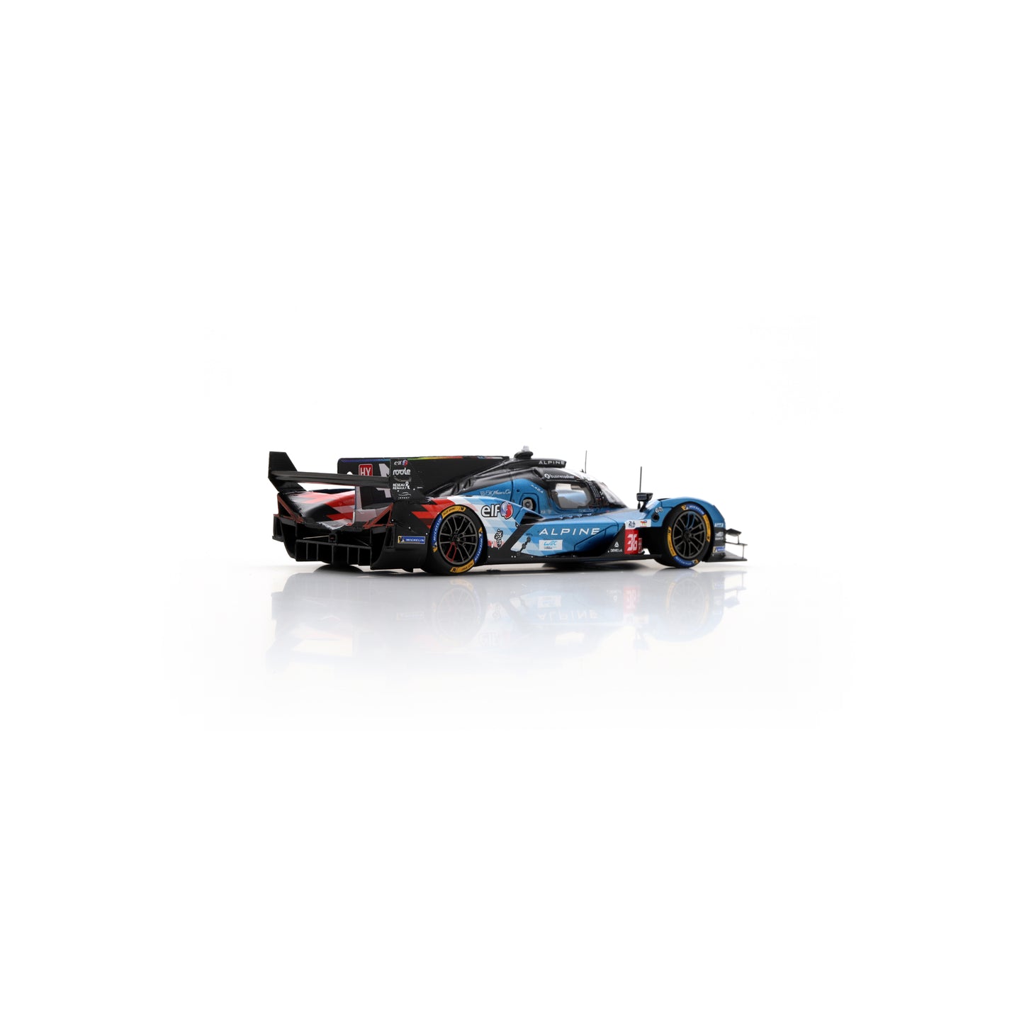 Spark S9123 1:43 - Alpine A424 No.36 ALPINE ENDURANCE TEAM Le Mans 24H 2024 N. Lapierre - M. Vaxivière - M. Schumacher